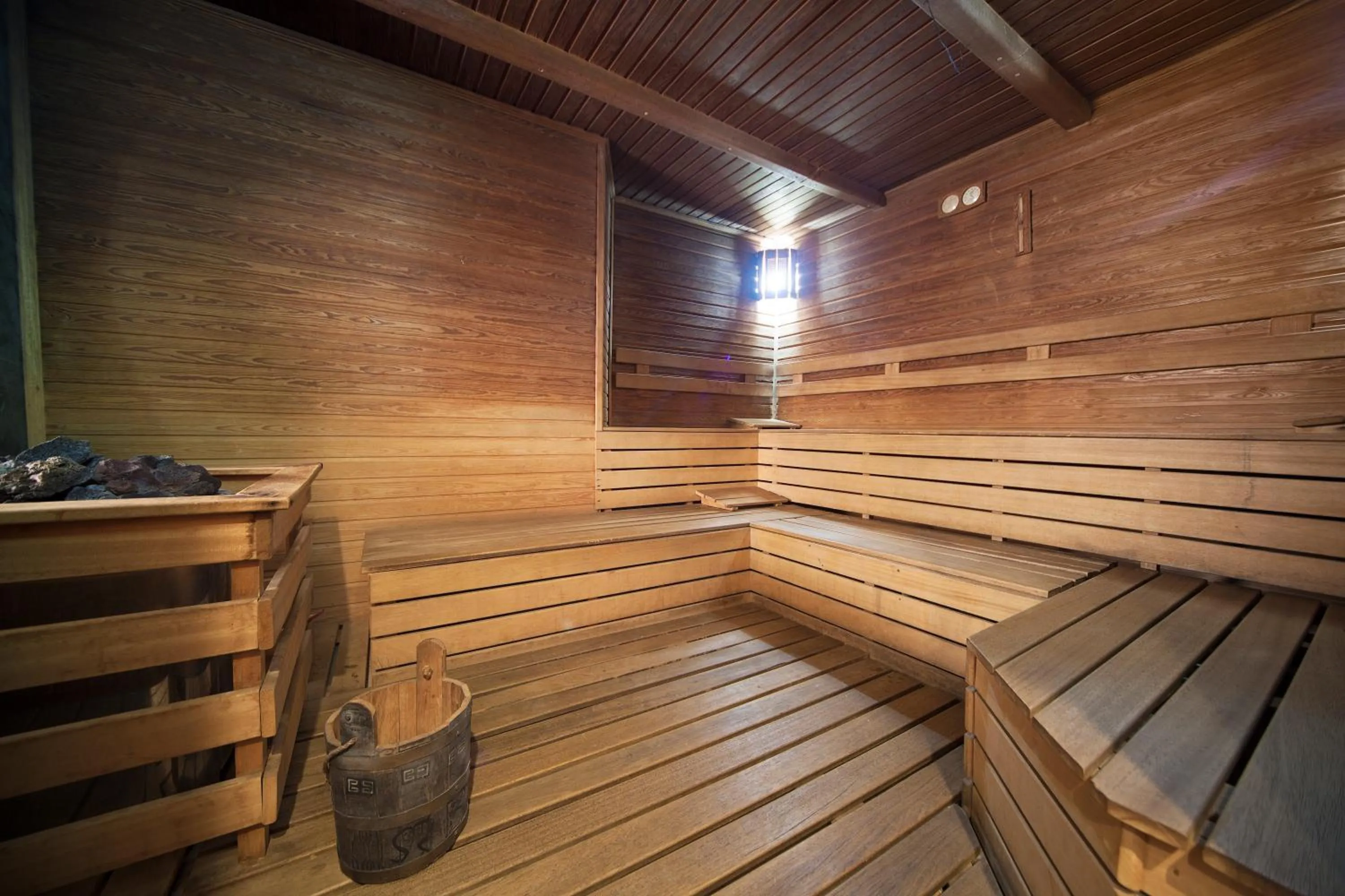 Sauna in Grand Asiyan Hotel
