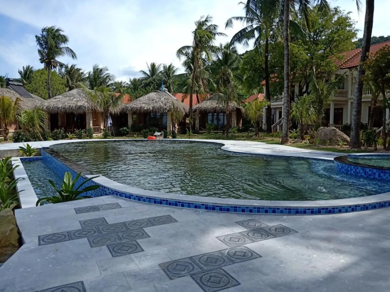 Pool view in Phu Quoc Kim 2 Beach Front Resort