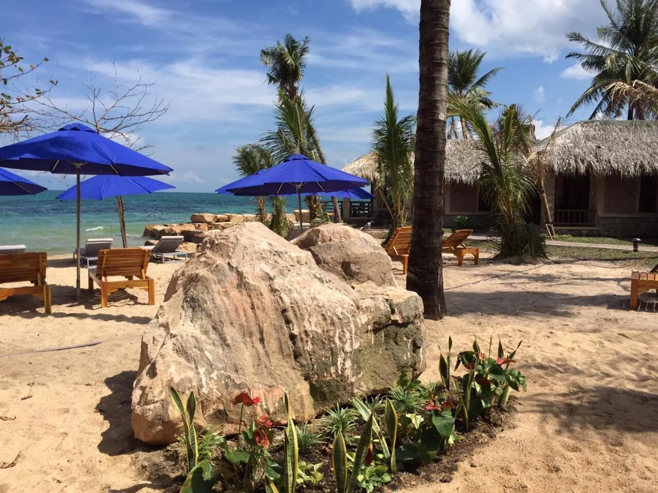 Garden in Phu Quoc Kim 2 Beach Front Resort