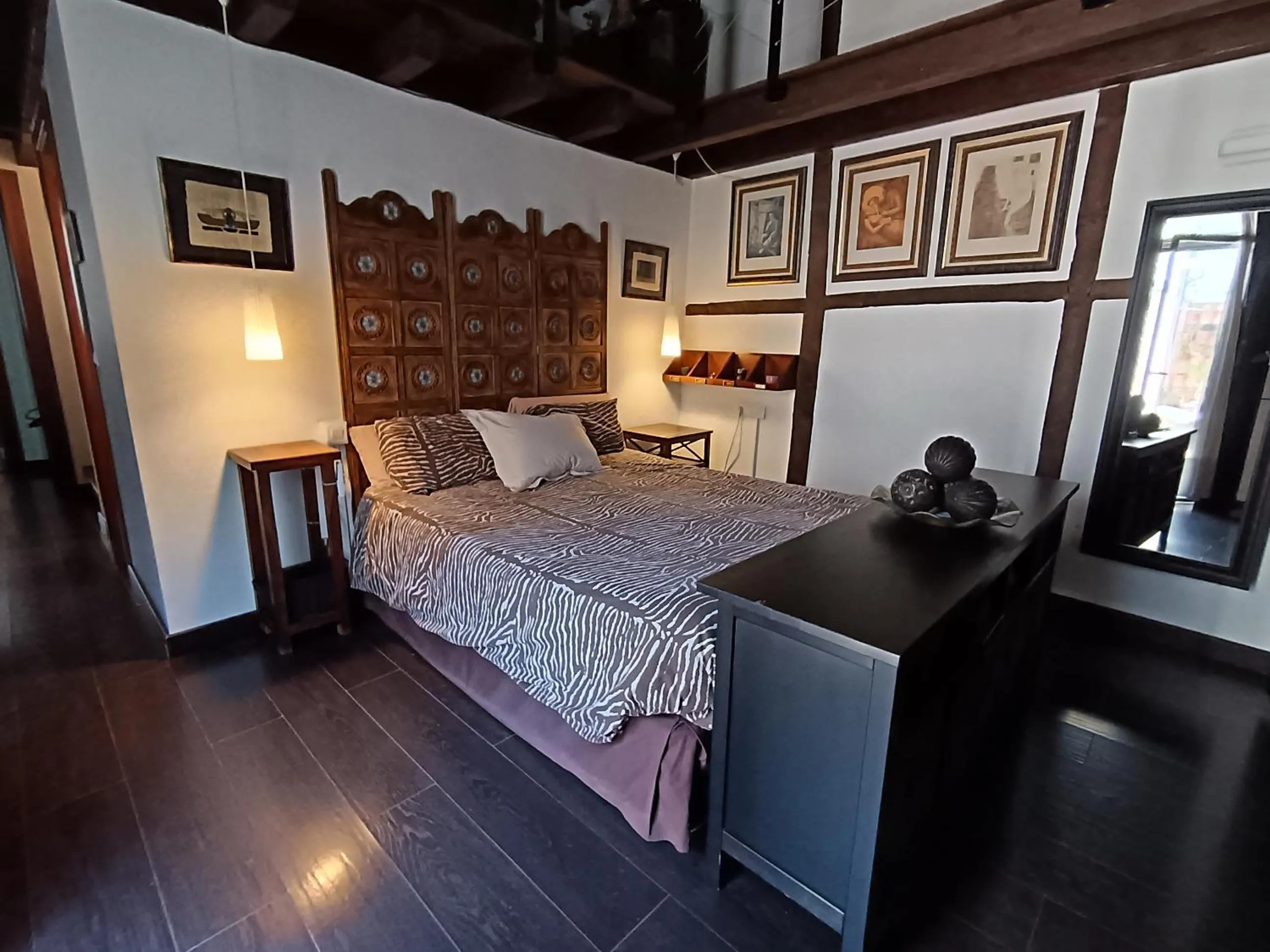 Bedroom, Bed in Casa Montalbán Apartamentos Turísticos