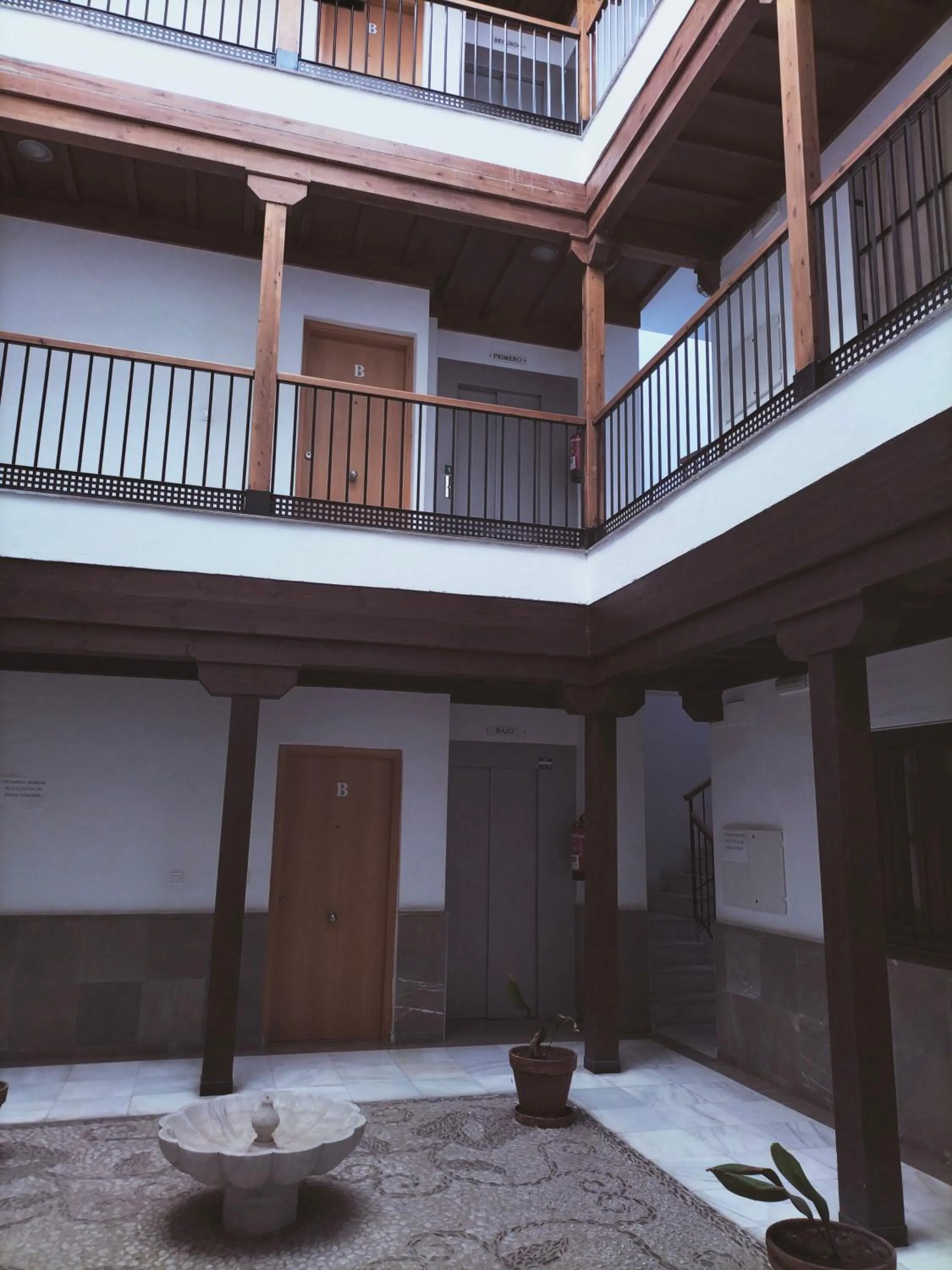 Patio in Casa Montalbán Apartamentos Turísticos