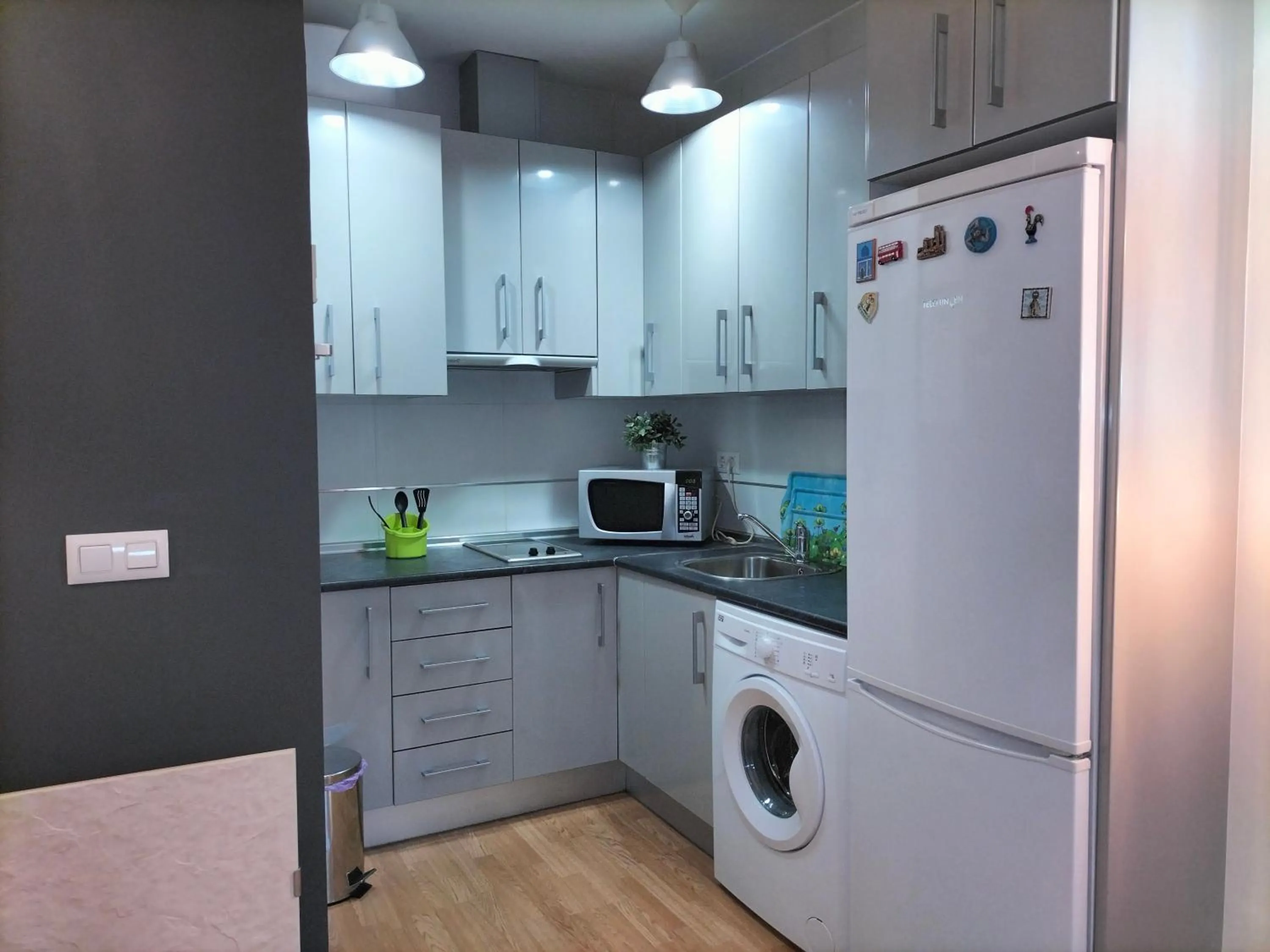 Kitchen or kitchenette in Casa Montalbán Apartamentos Turísticos