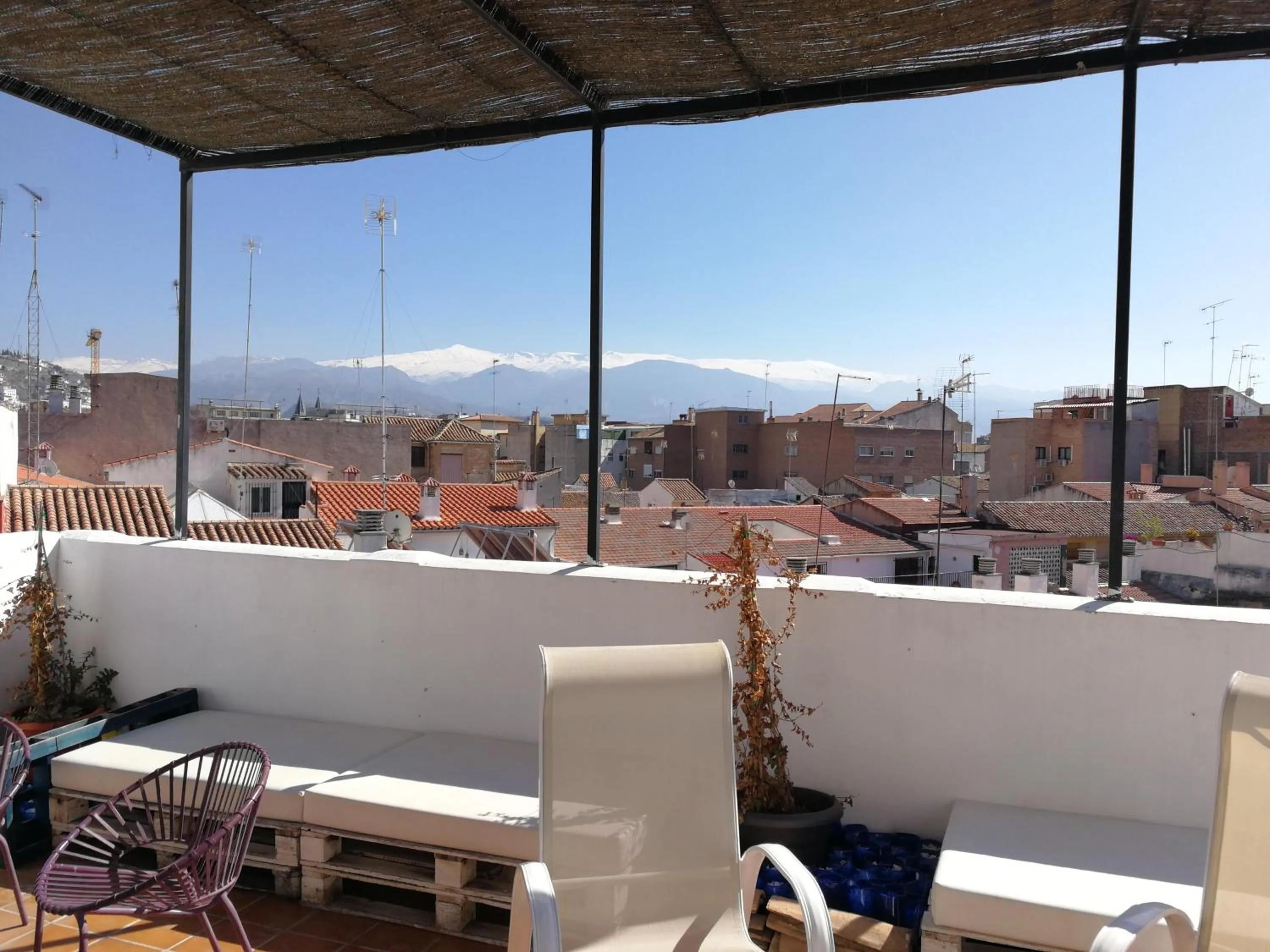 Balcony/Terrace in Casa Montalbán Apartamentos Turísticos