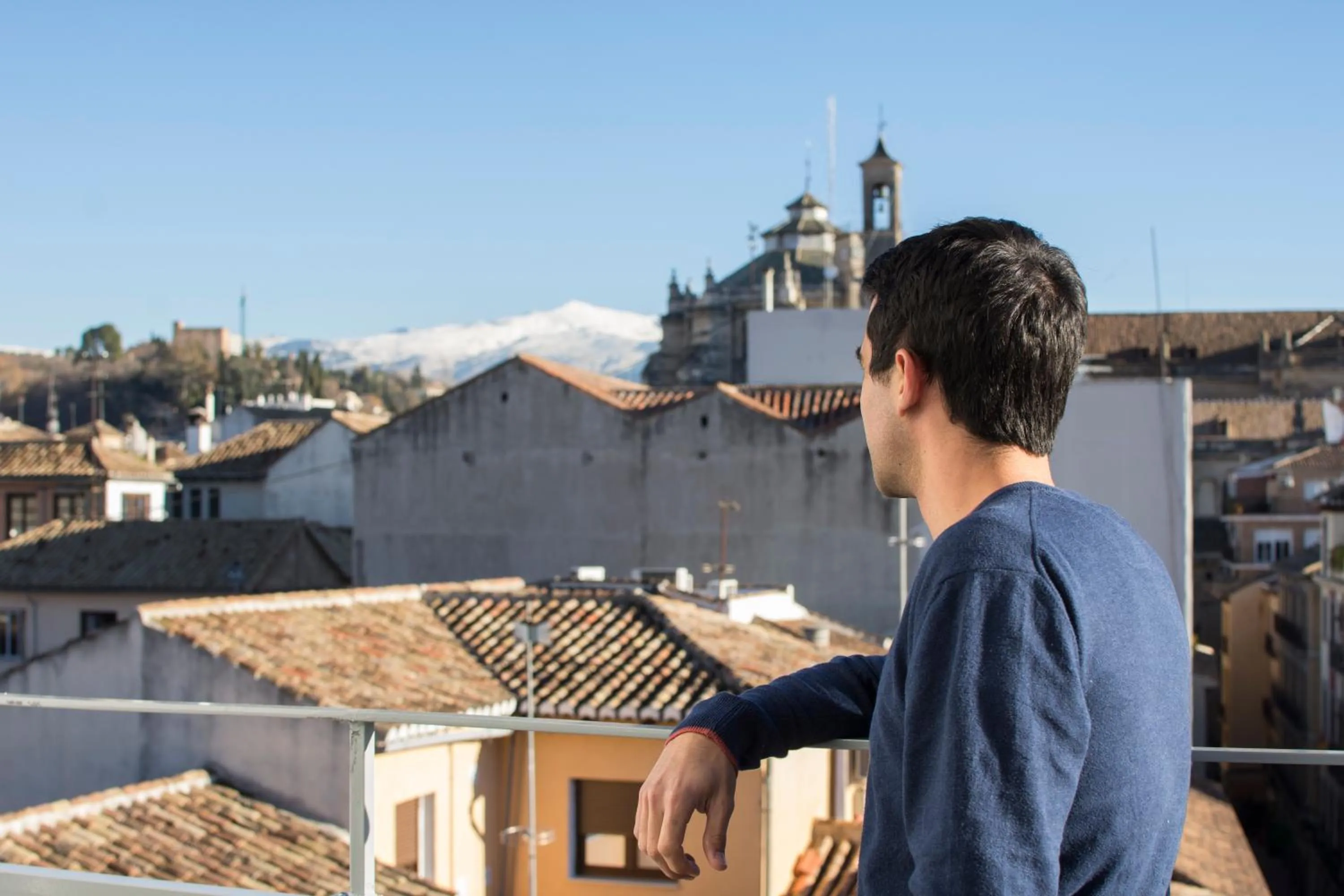 Balcony/Terrace in Casa Montalbán Apartamentos Turísticos