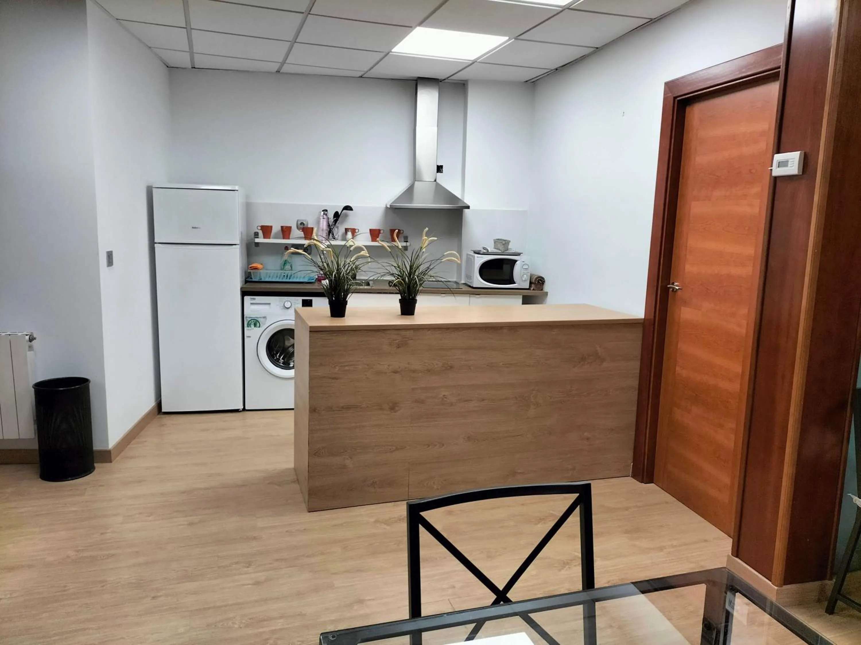 Kitchen or kitchenette in Casa Montalbán Apartamentos Turísticos