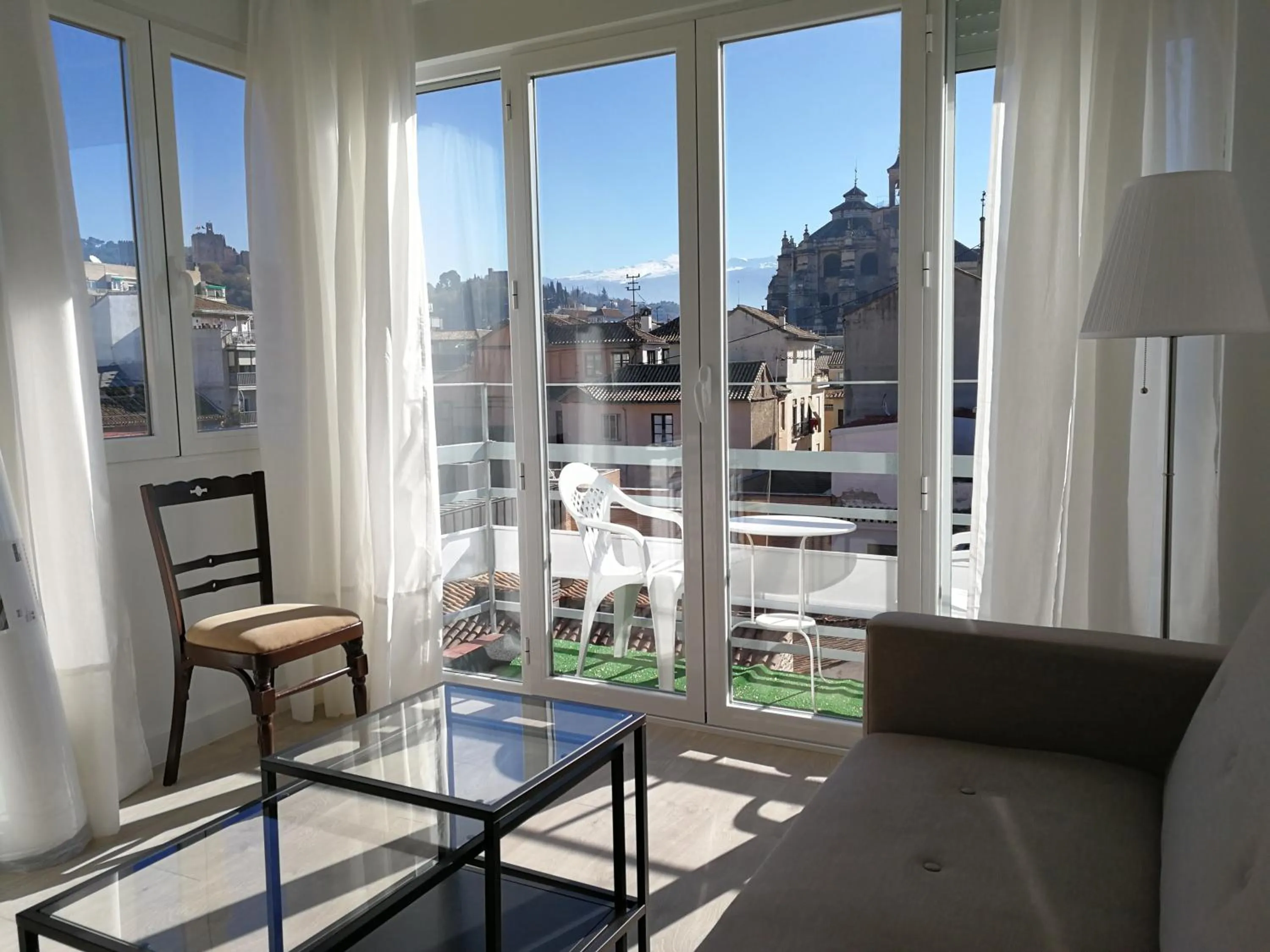 Balcony/Terrace in Casa Montalbán Apartamentos Turísticos