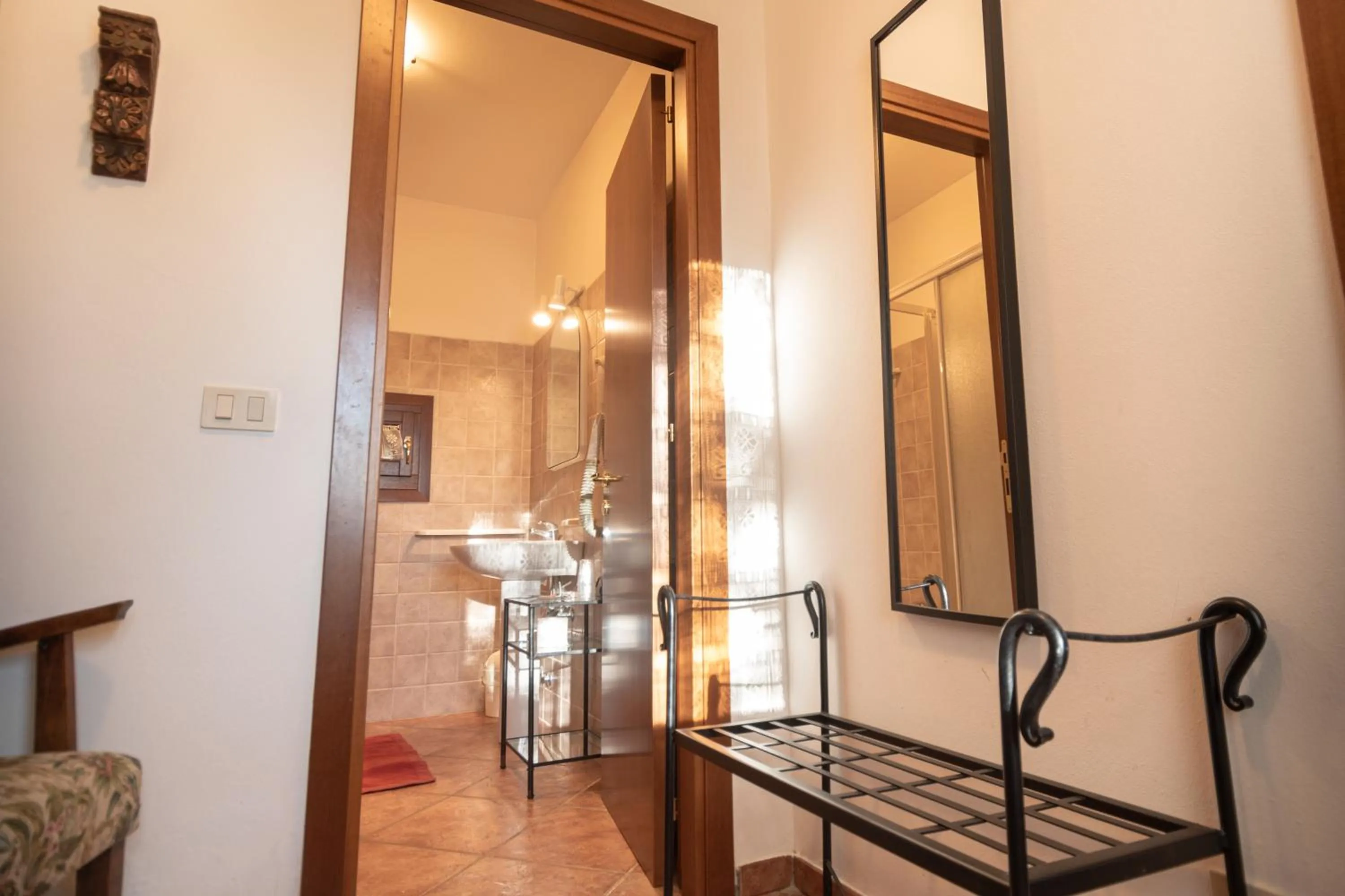 Bathroom in Agriturismo Sasso Rosso