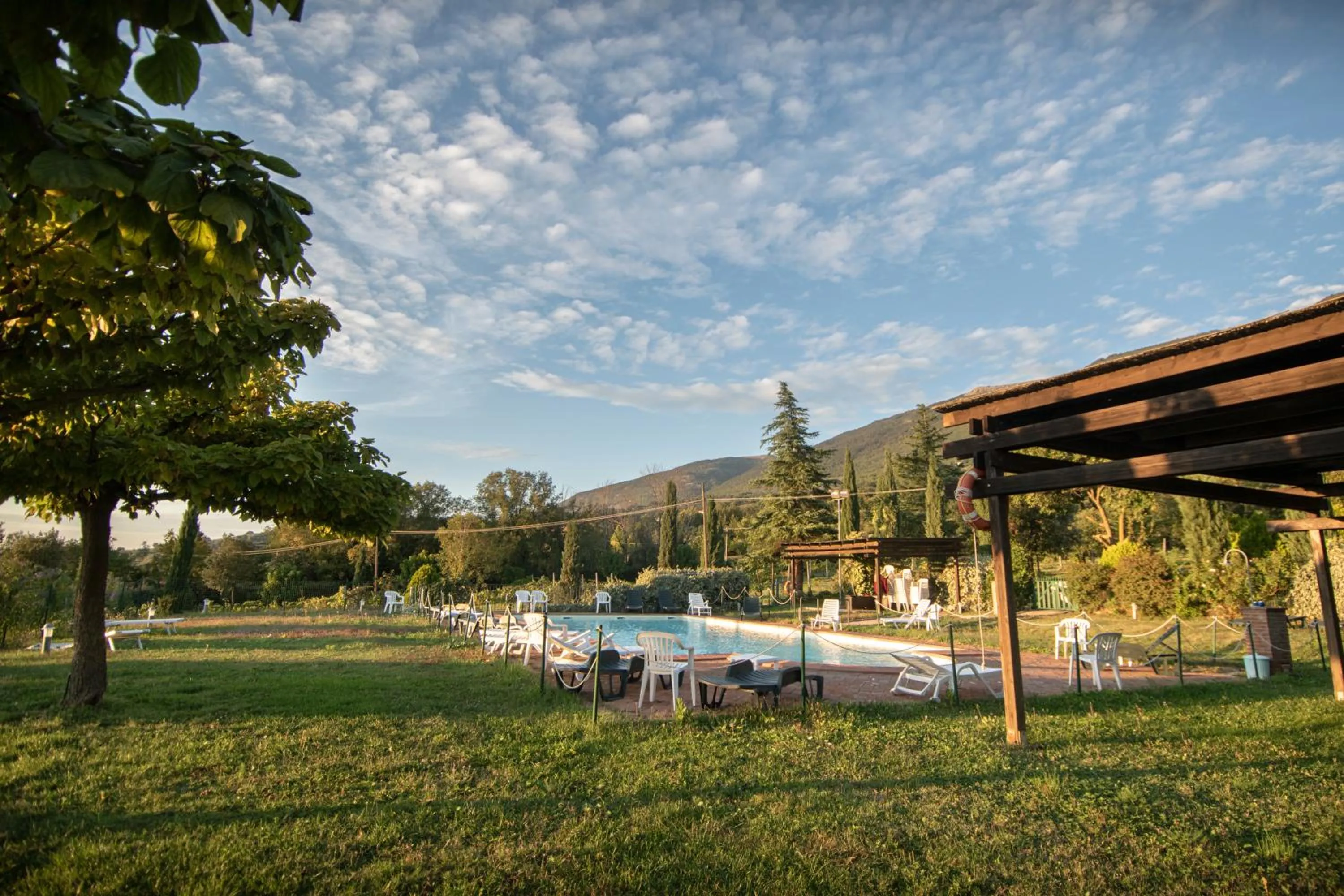 Swimming pool in Agriturismo Sasso Rosso