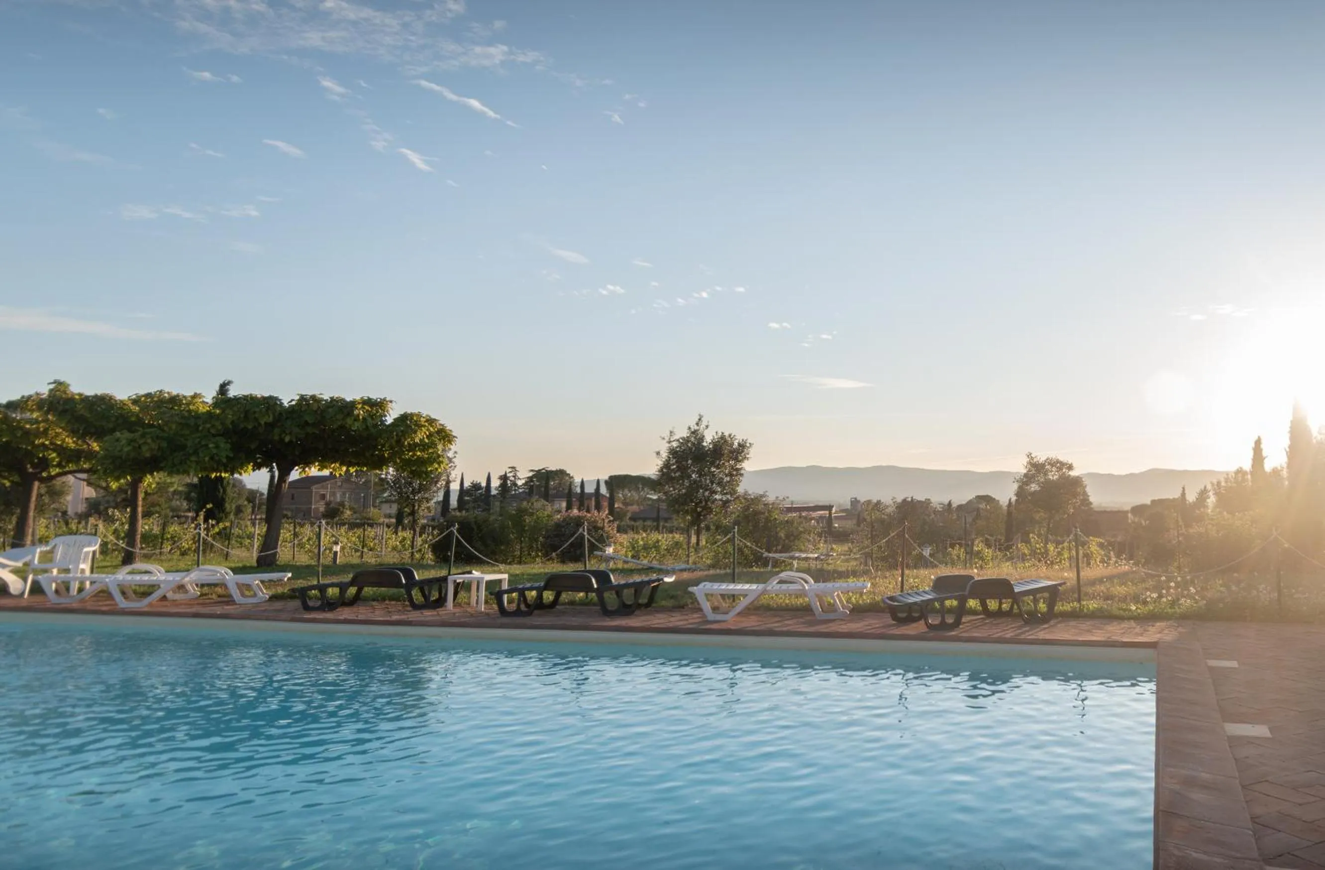 Swimming pool in Agriturismo Sasso Rosso