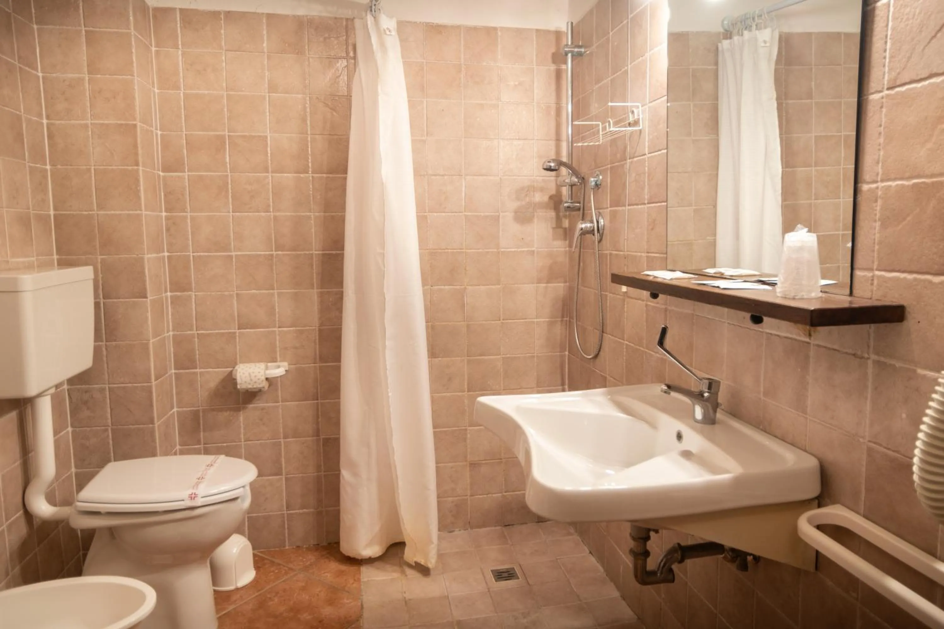 Bathroom in Agriturismo Sasso Rosso