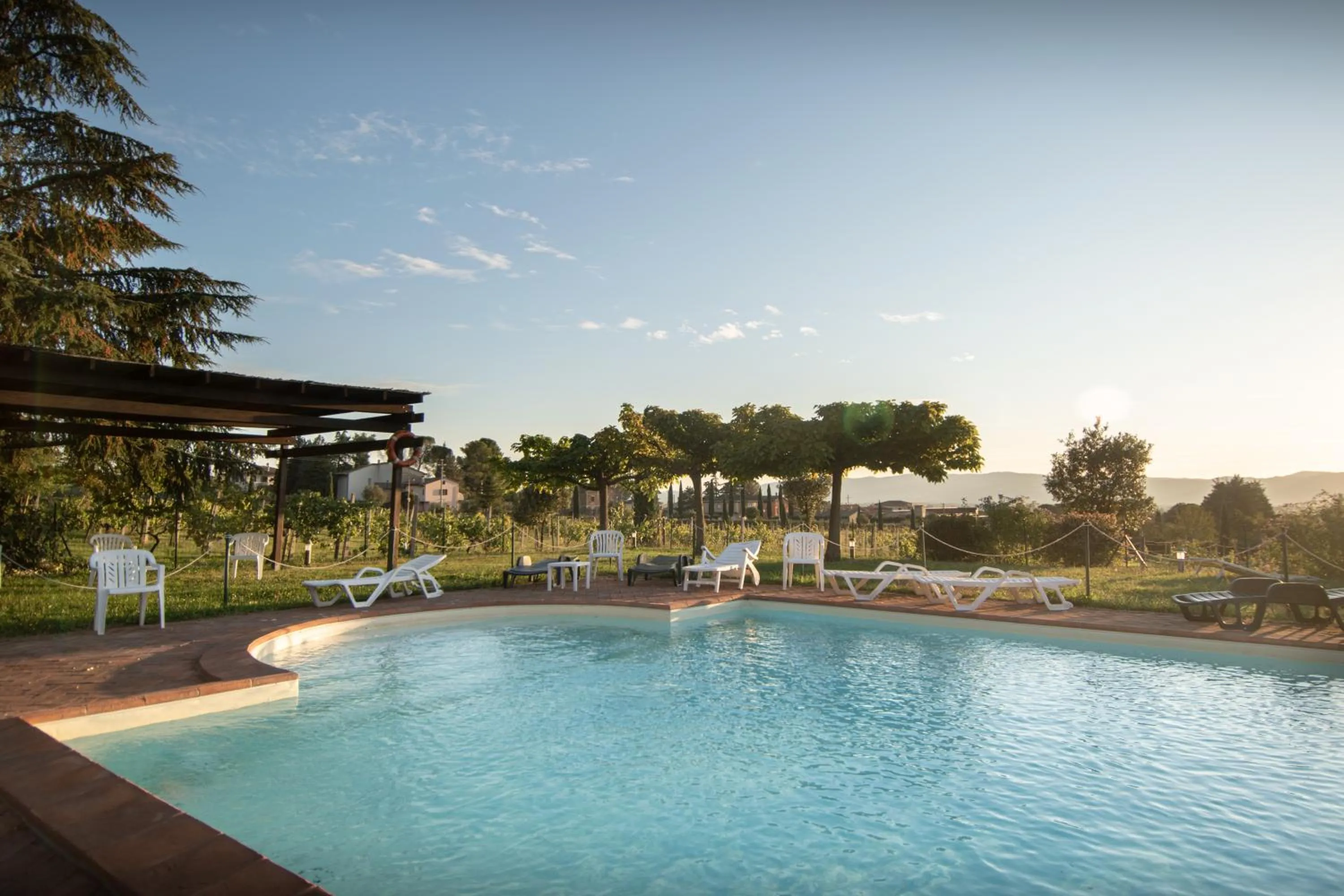 Swimming pool in Agriturismo Sasso Rosso