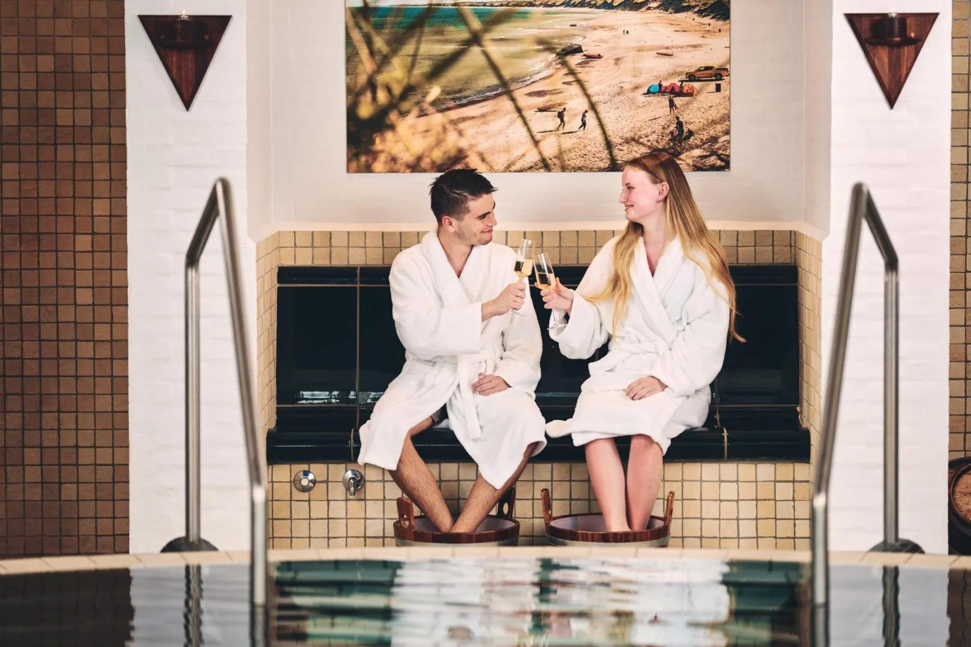 Spa and wellness centre/facilities in Hotel Thinggaard