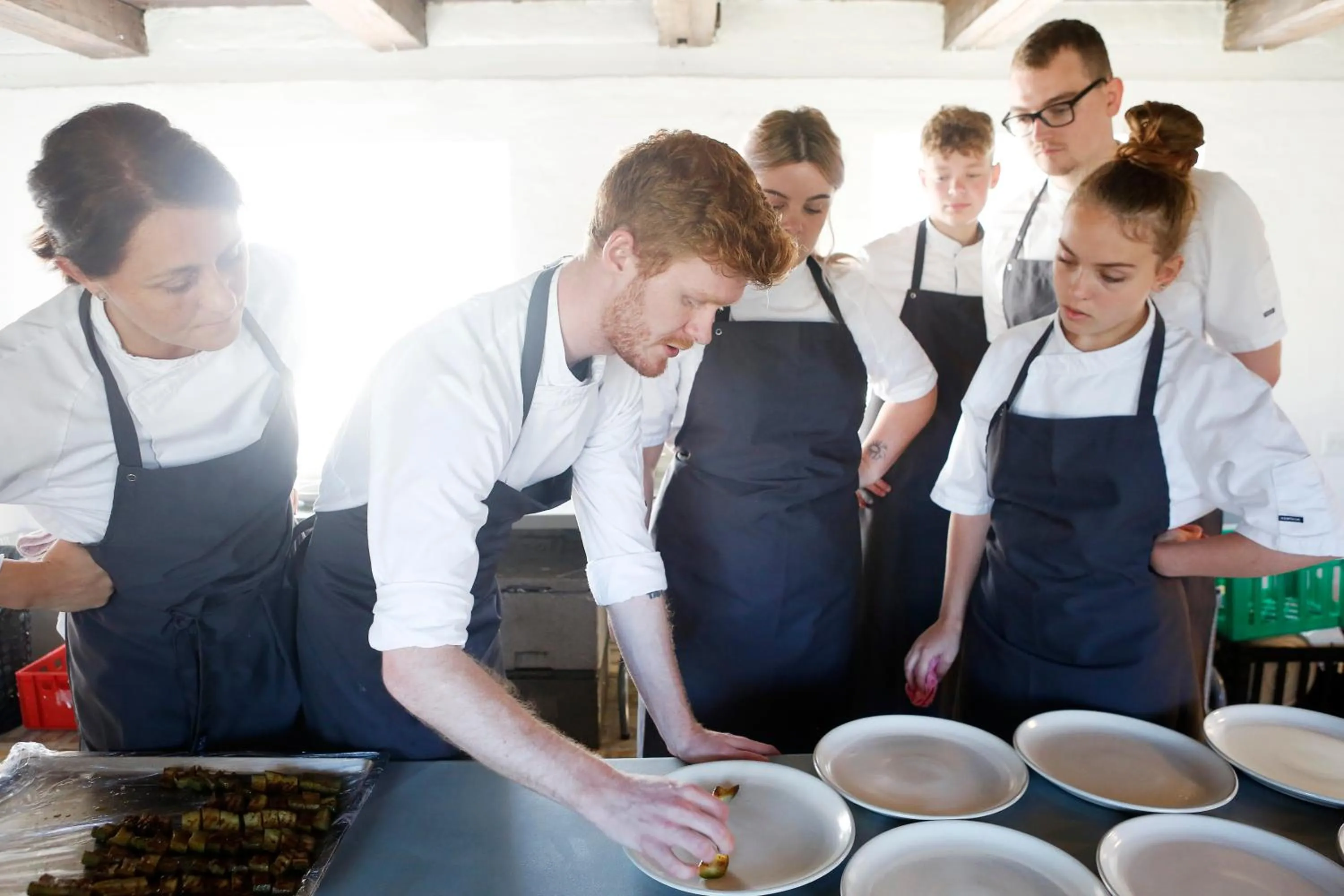 People in Hotel Thinggaard