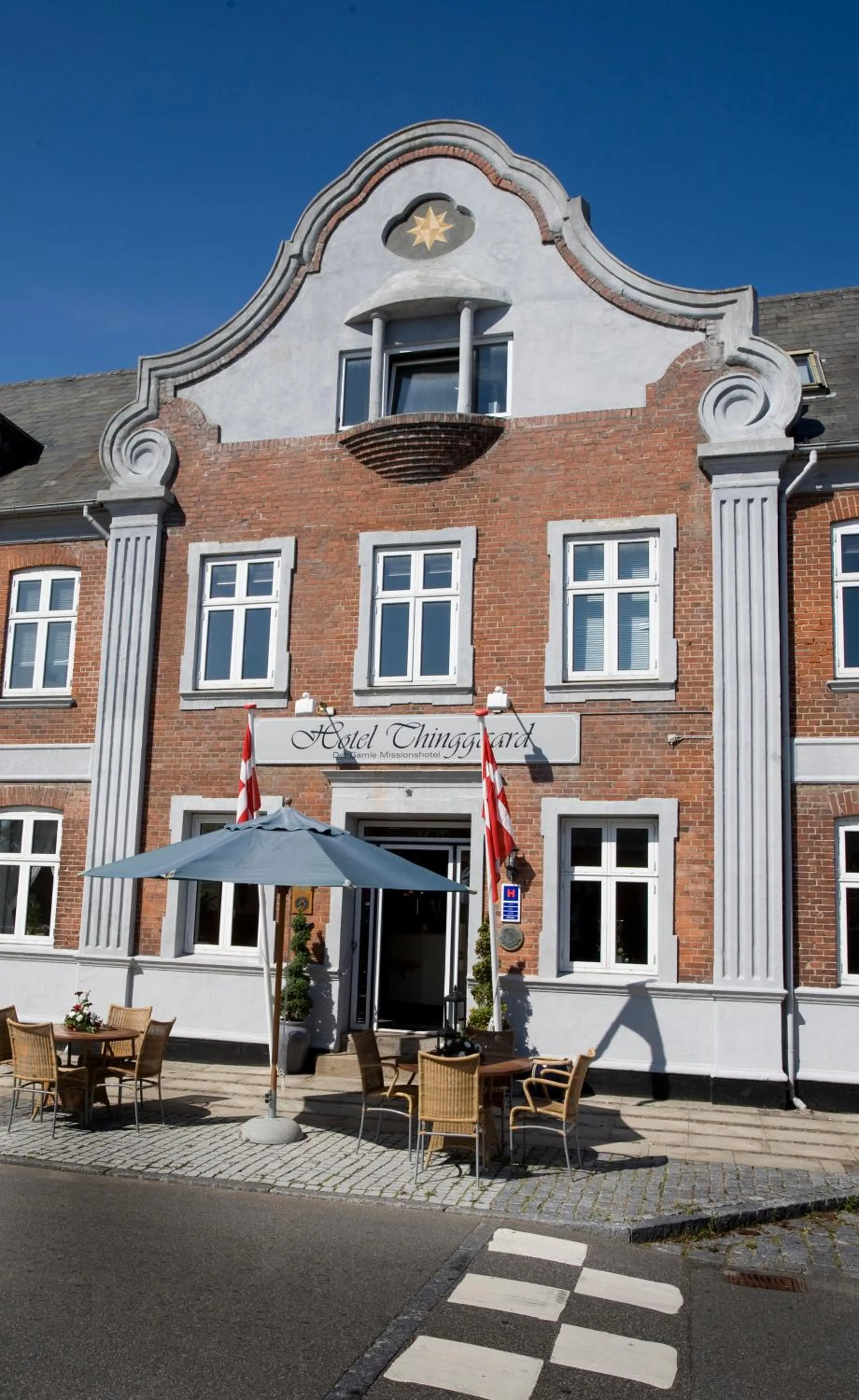 Property building in Hotel Thinggaard