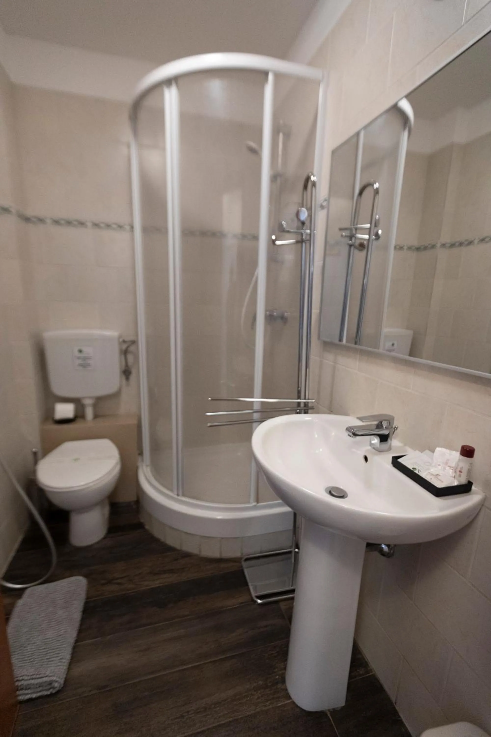 Shower in Soggiorno La Coccinella