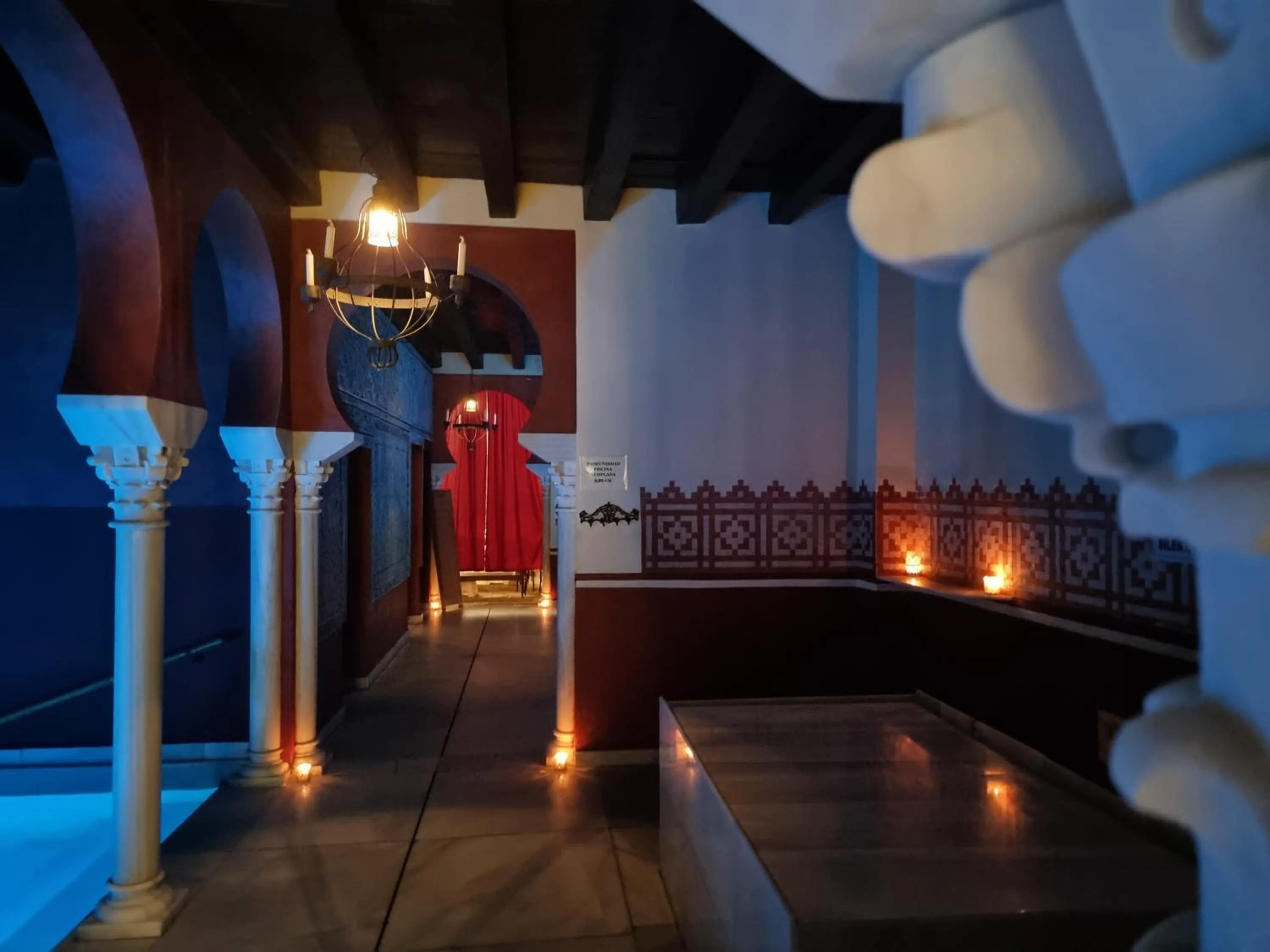 Hot Spring Bath in Hospederia Baños Arabes De Cordoba