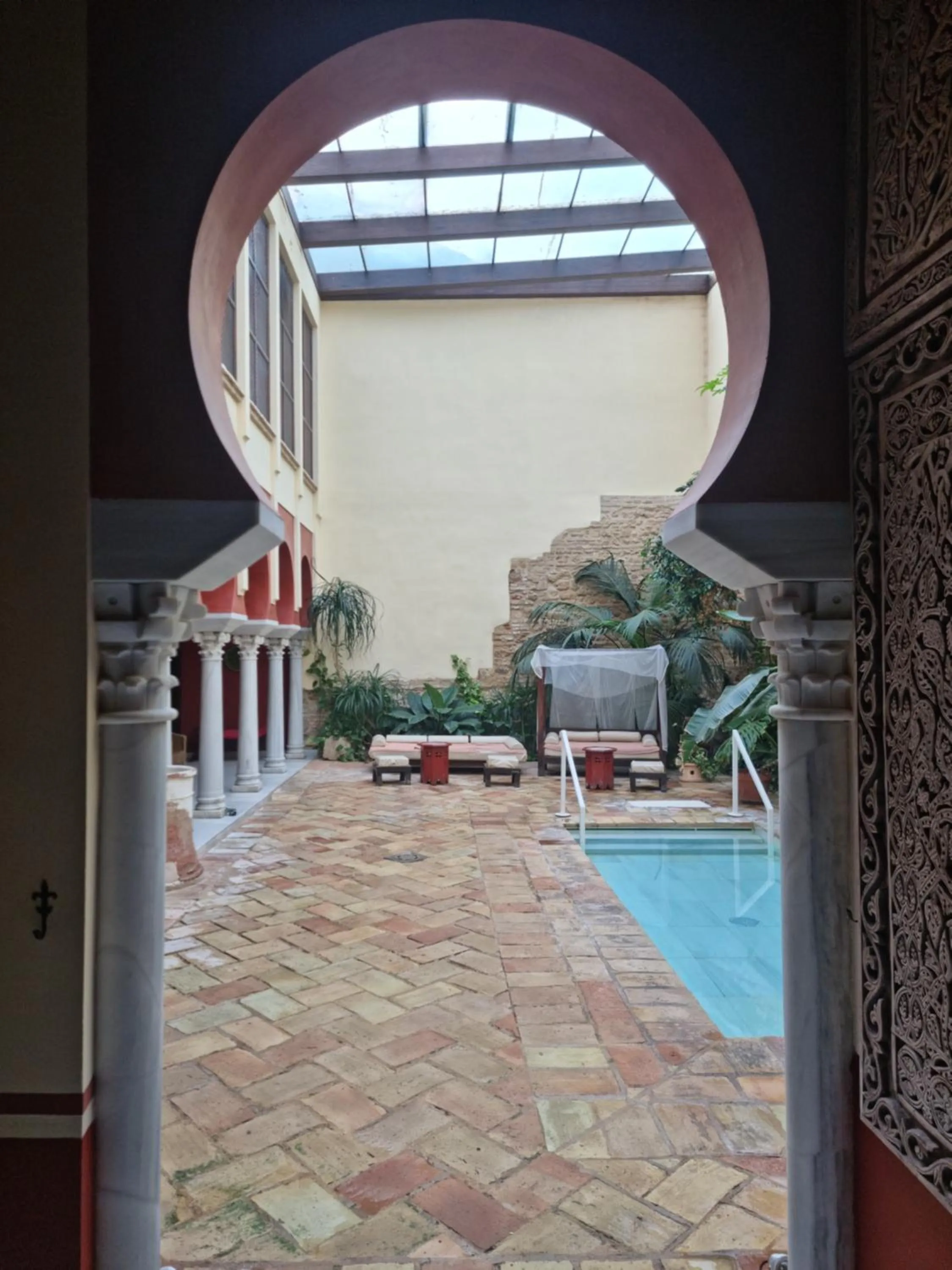 Patio in Hospederia Baños Arabes De Cordoba