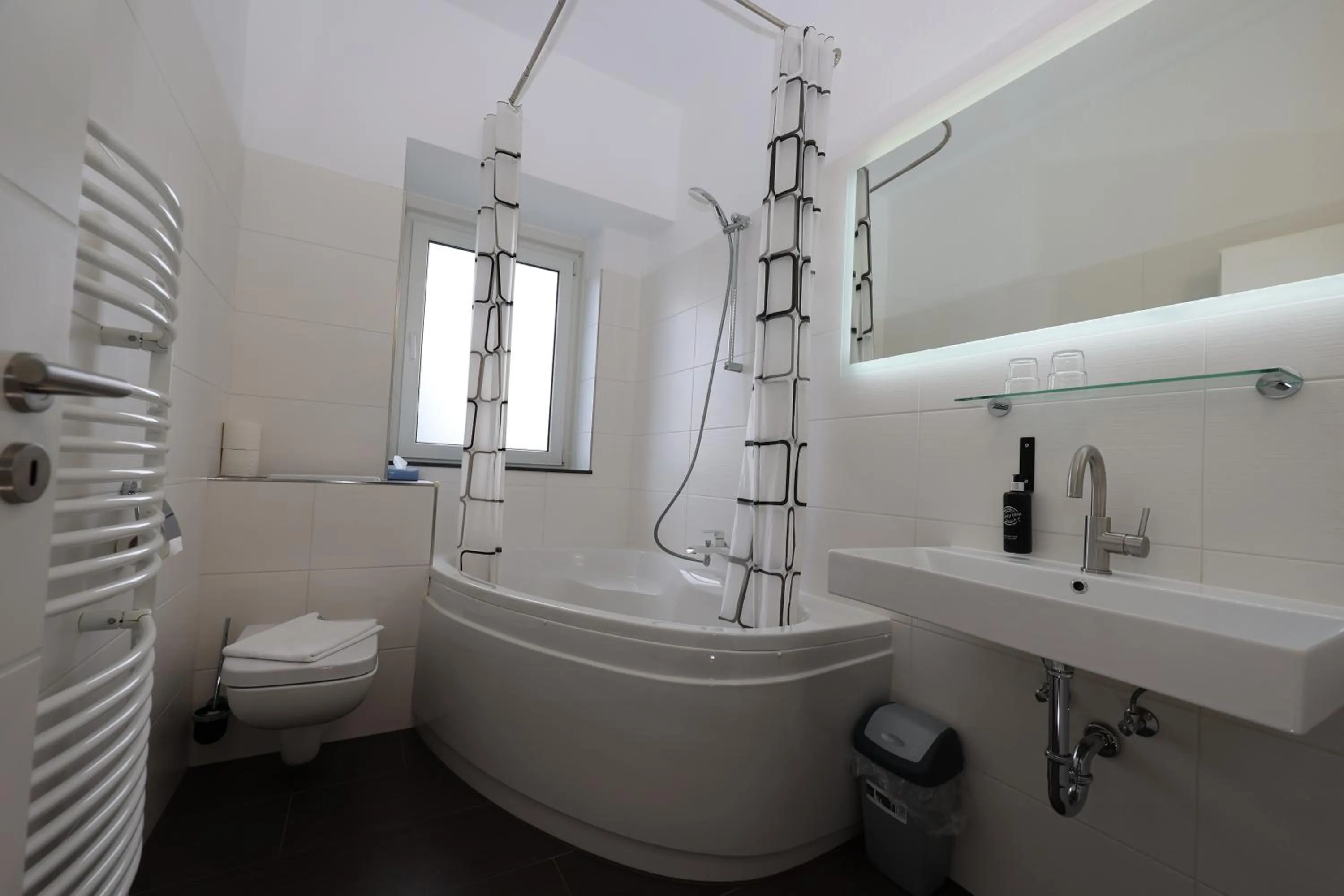 Shower in Hotel Zum Gründle