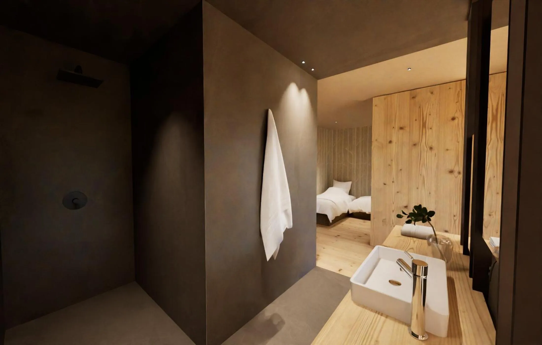 Bathroom in Hotel Erica