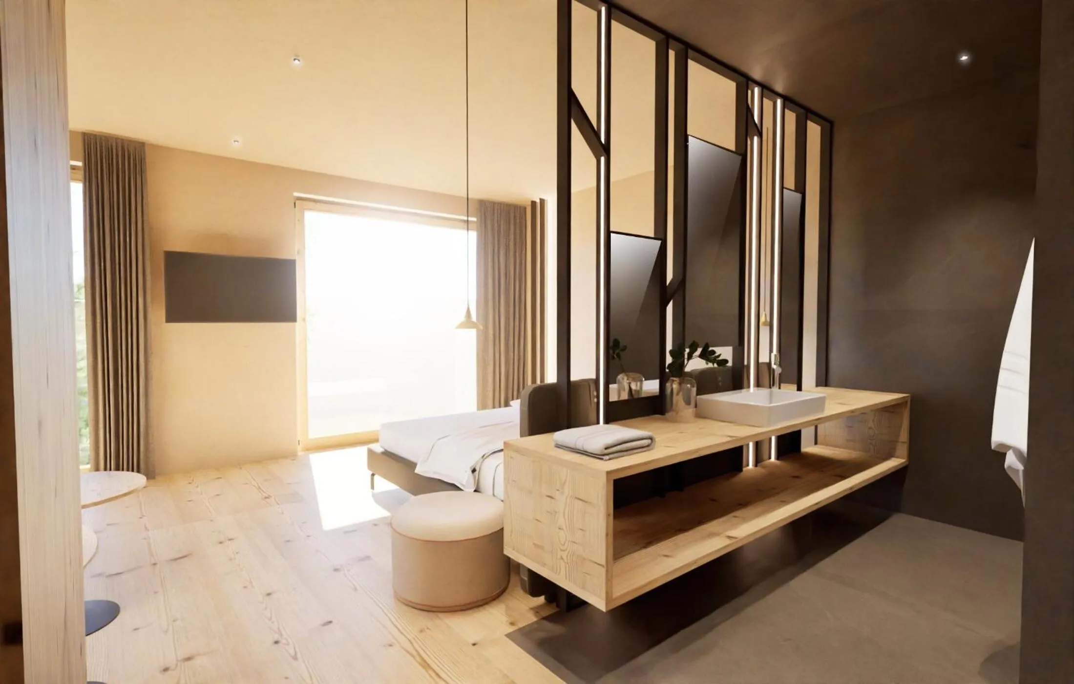 Bathroom in Hotel Erica