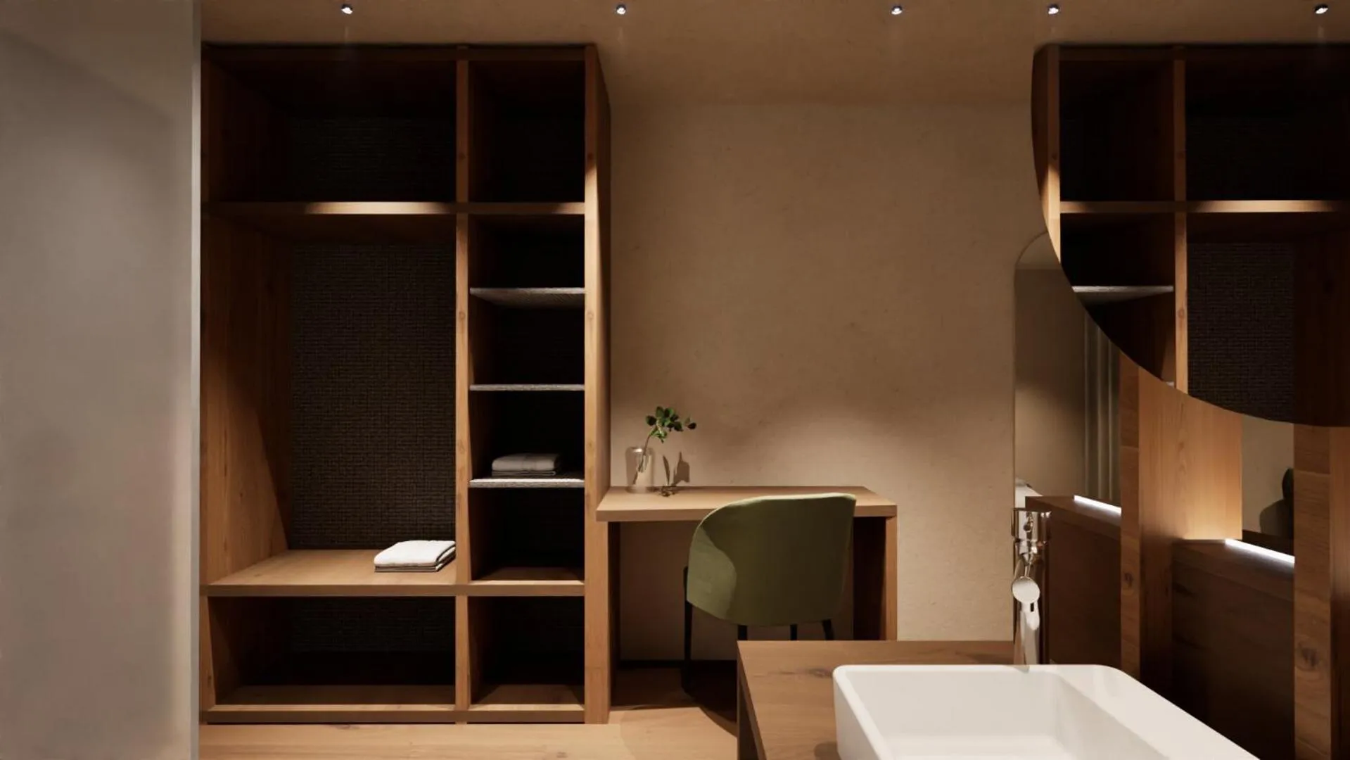 Bathroom in Hotel Erica