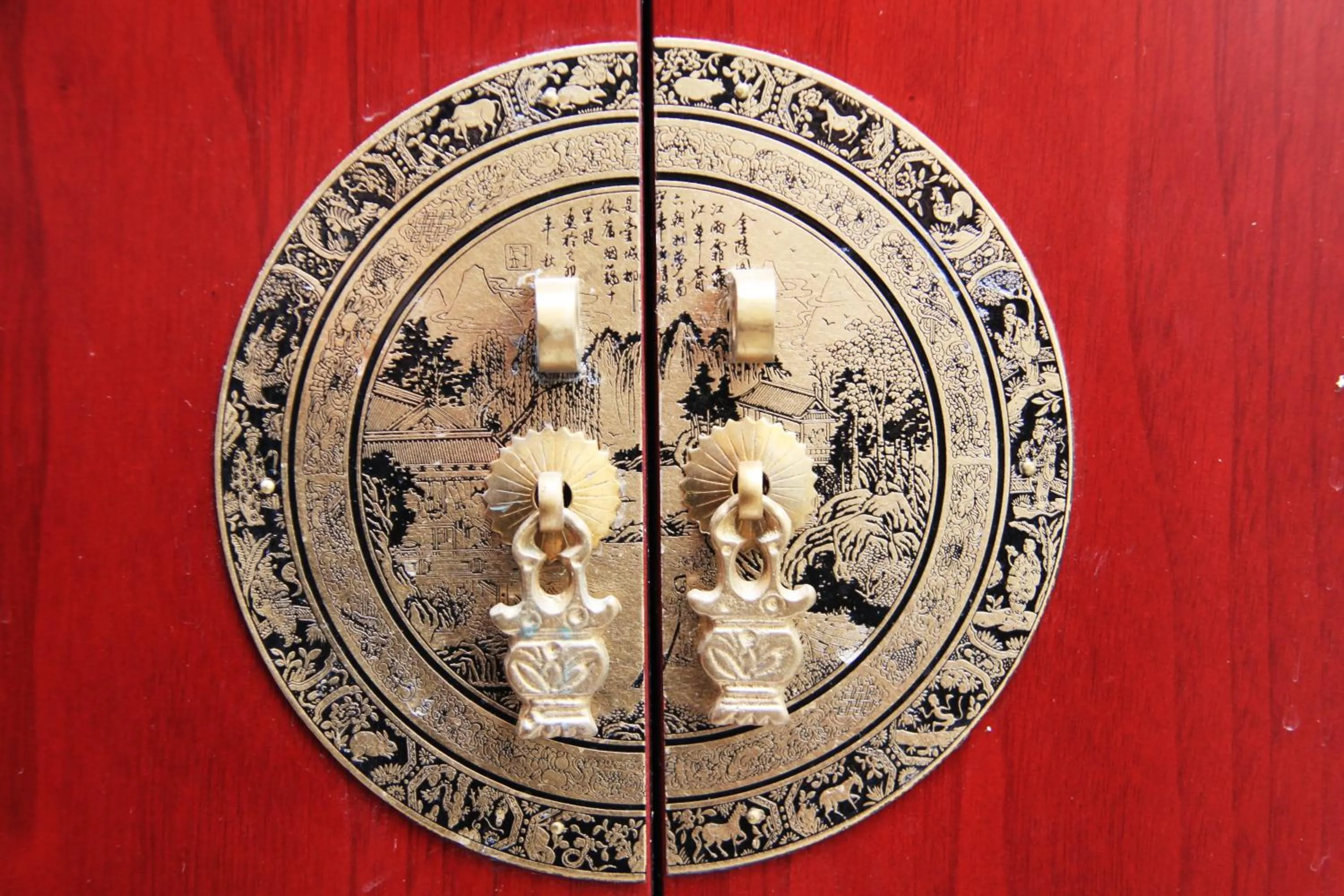 Decorative detail in Chinese Culture Holiday Hotel 唐府