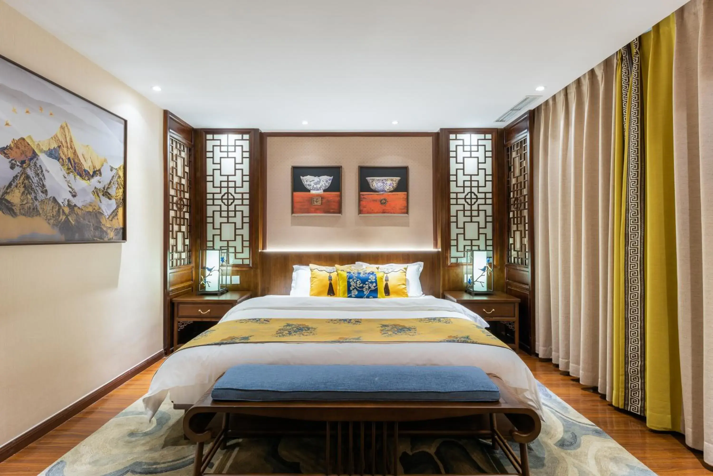 King Room with Garden View in Chinese Culture Holiday Hotel 唐府 King Room with Garden View in Chinese Culture Holiday Hotel 唐府