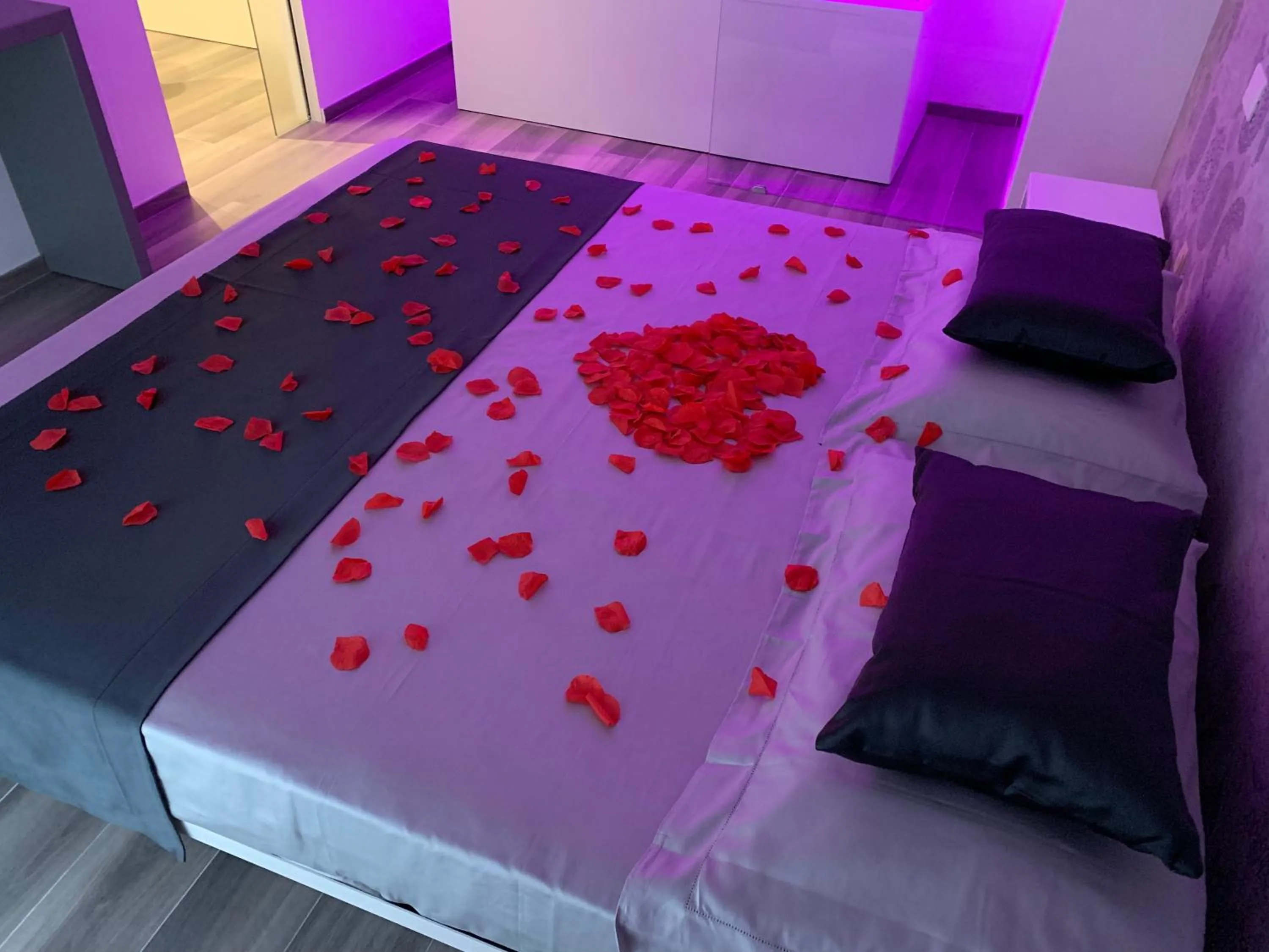 Bed in Hotel Mediterraneo