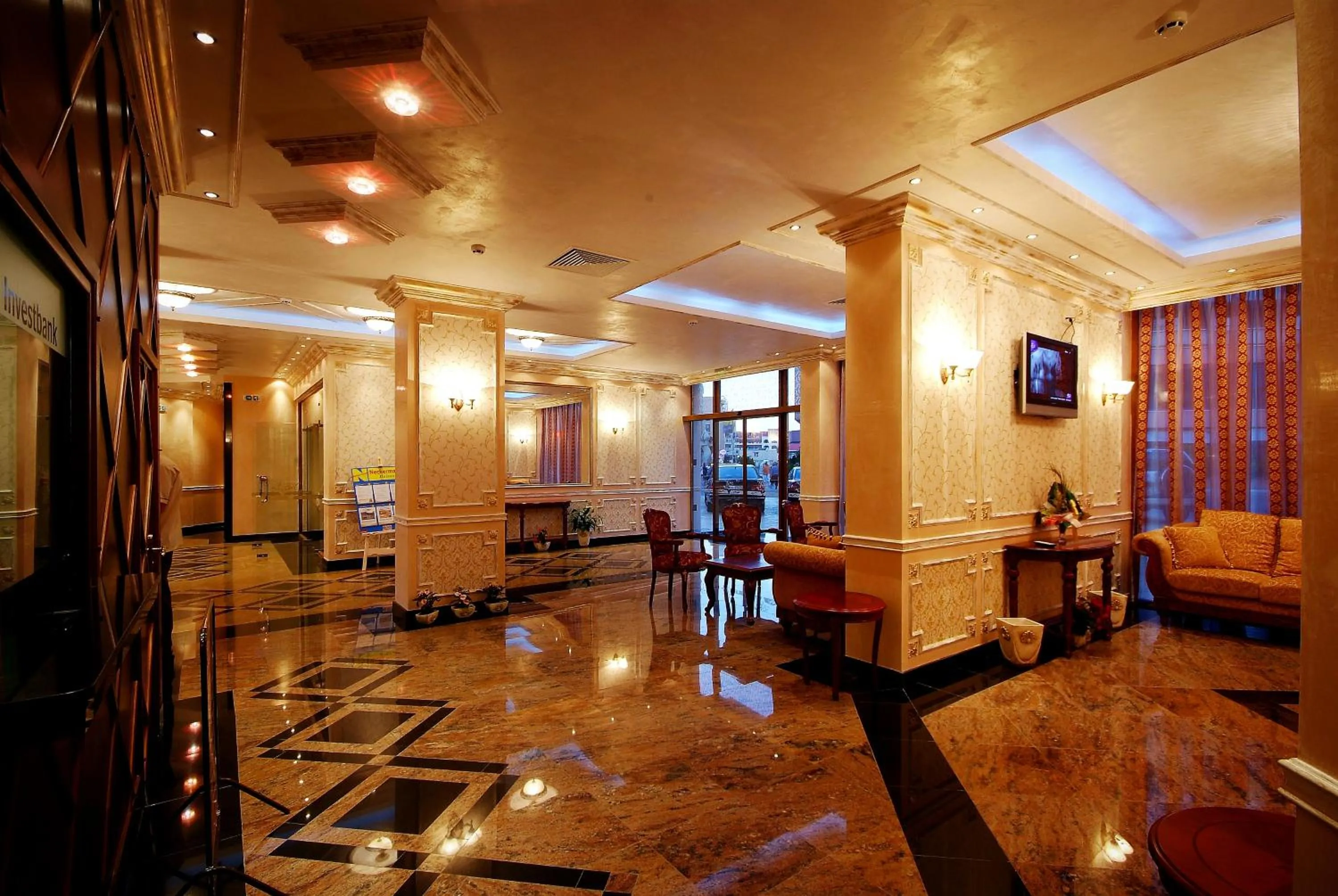 Lobby or reception in Karolina Hotel