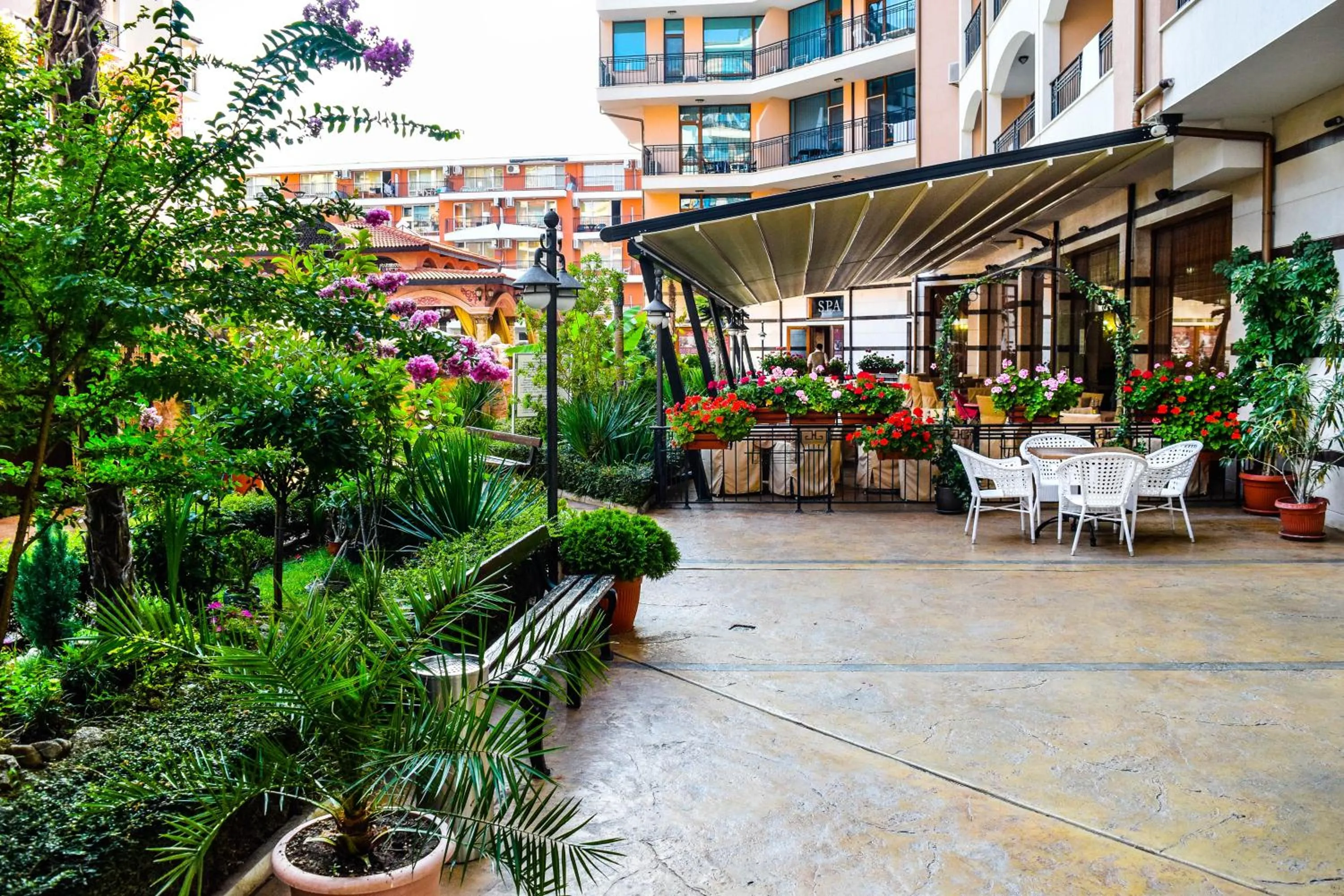 Garden in Karolina Hotel