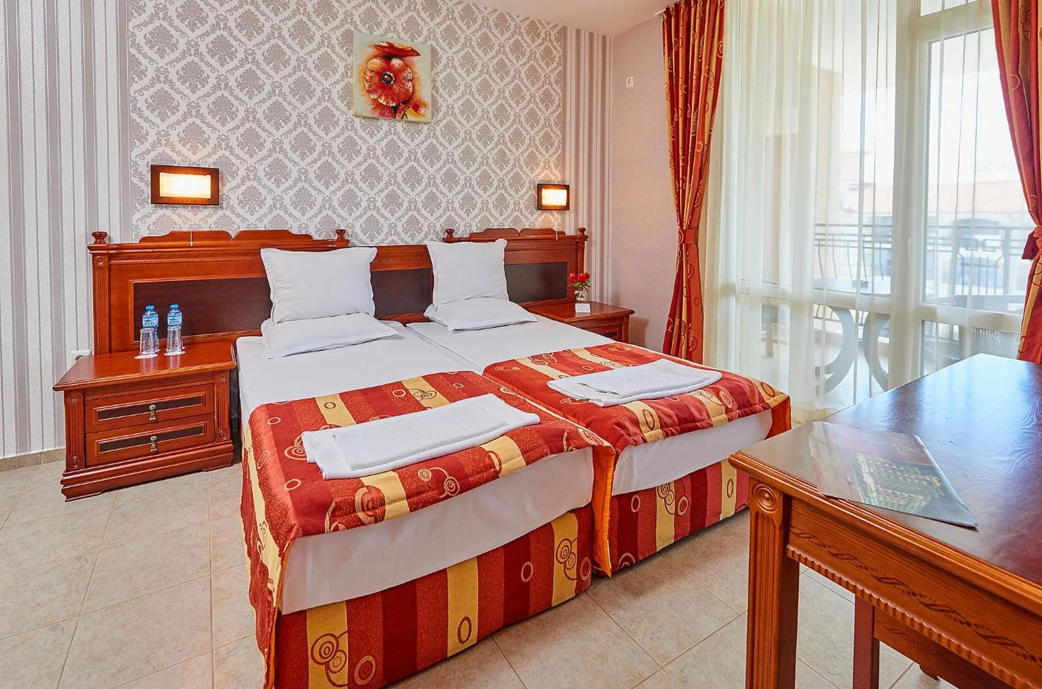 Bedroom, Bed in Karolina Hotel