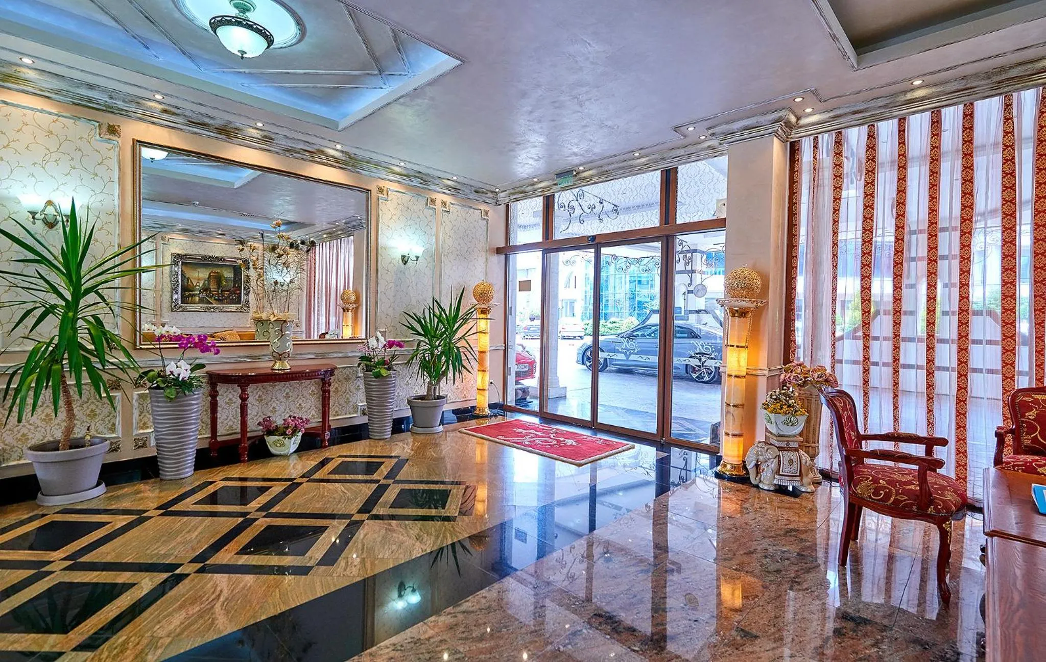 Property building in Karolina Hotel