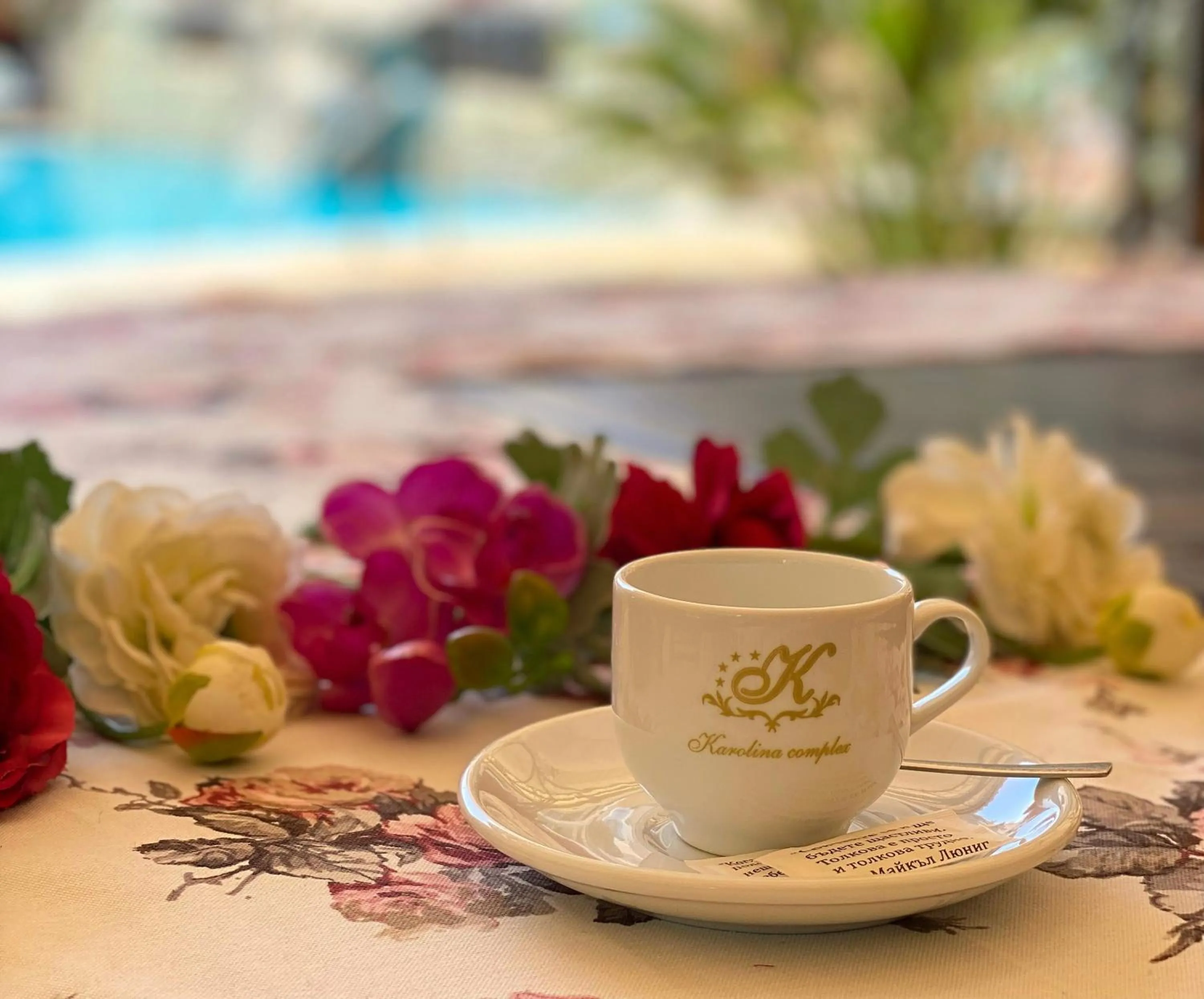 Coffee/tea facilities in Karolina Hotel