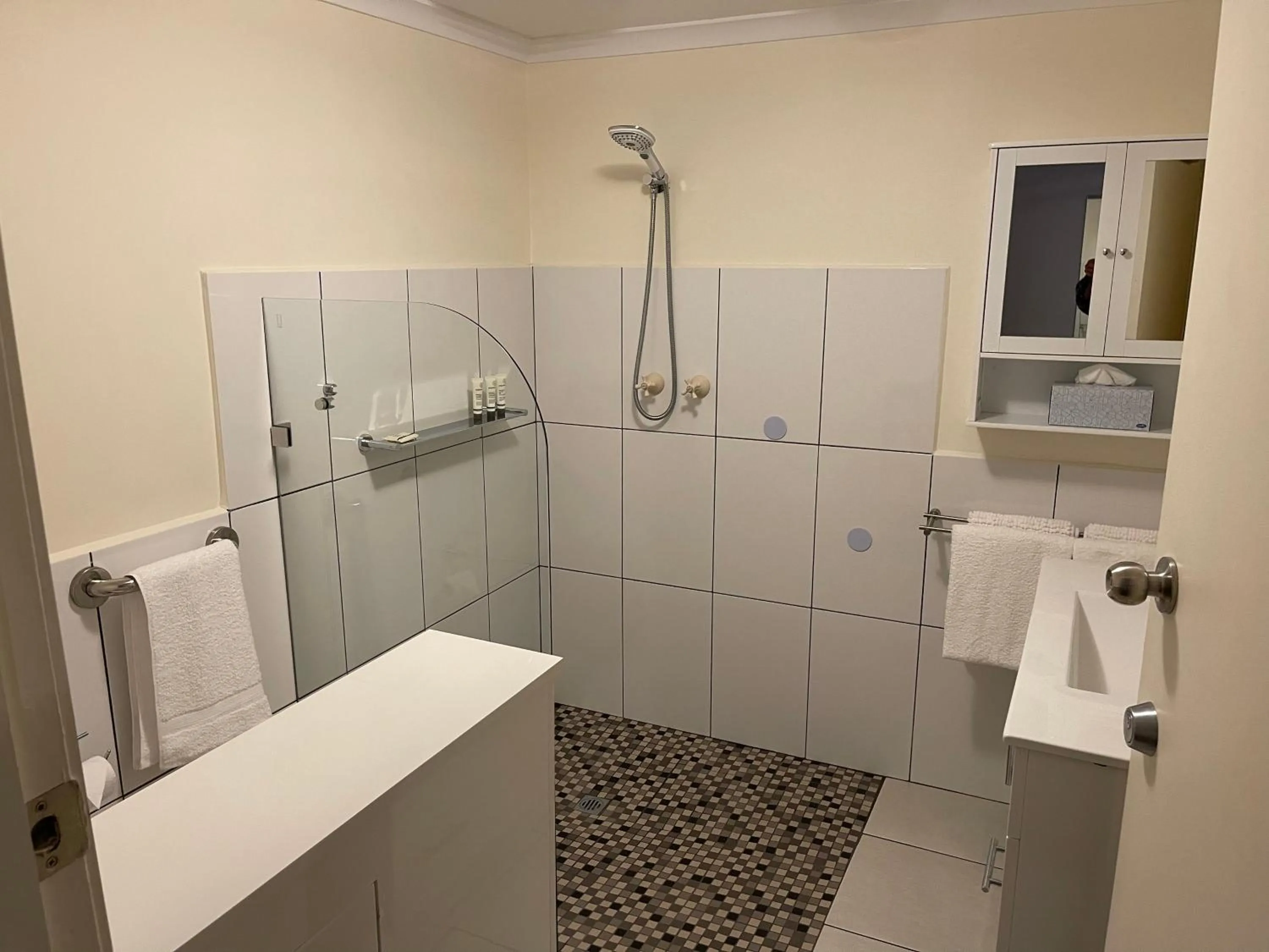 Bathroom in Austral Place 88 via Merri River