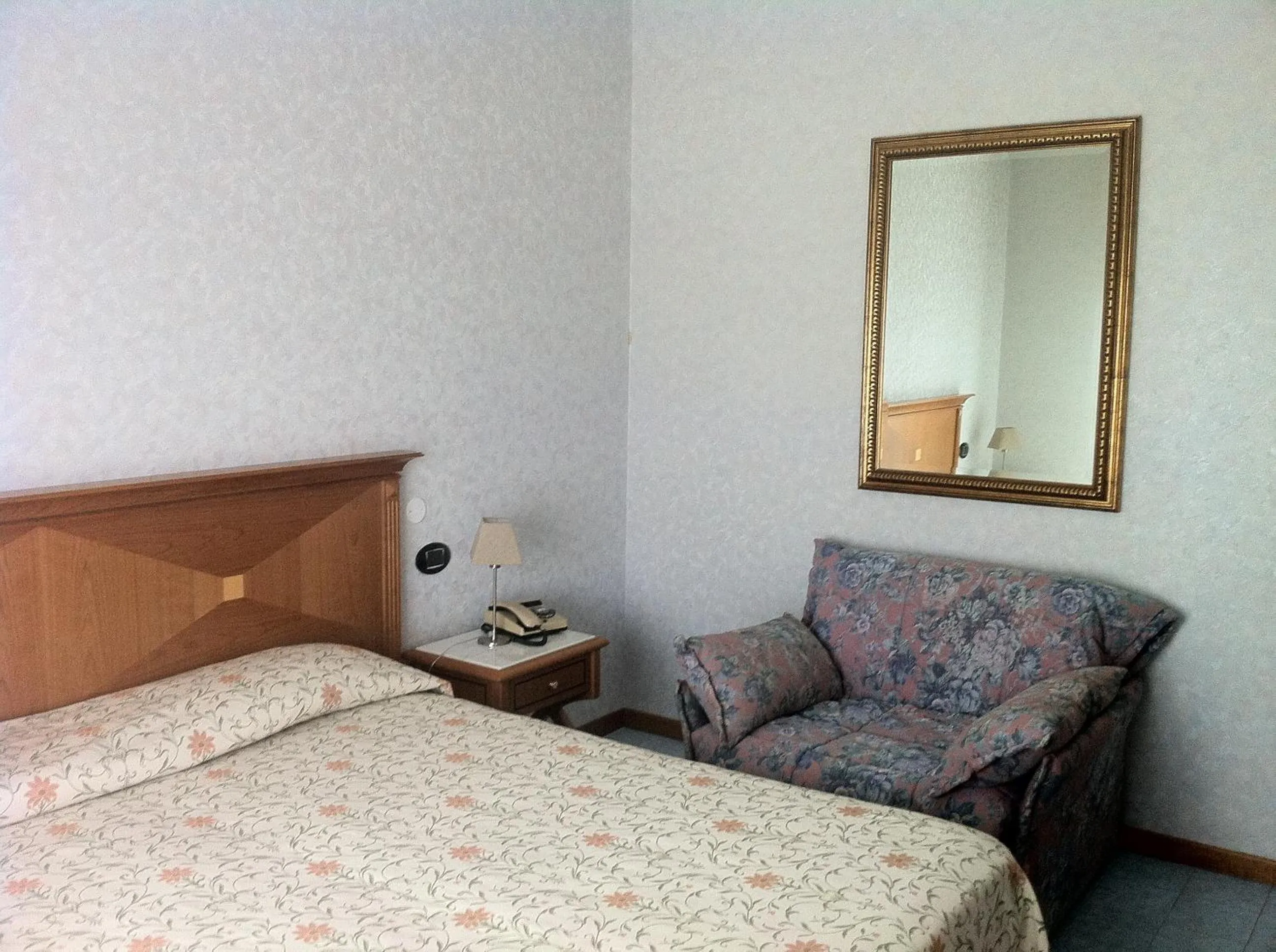 Decorative detail, Bed in Hotel Lido