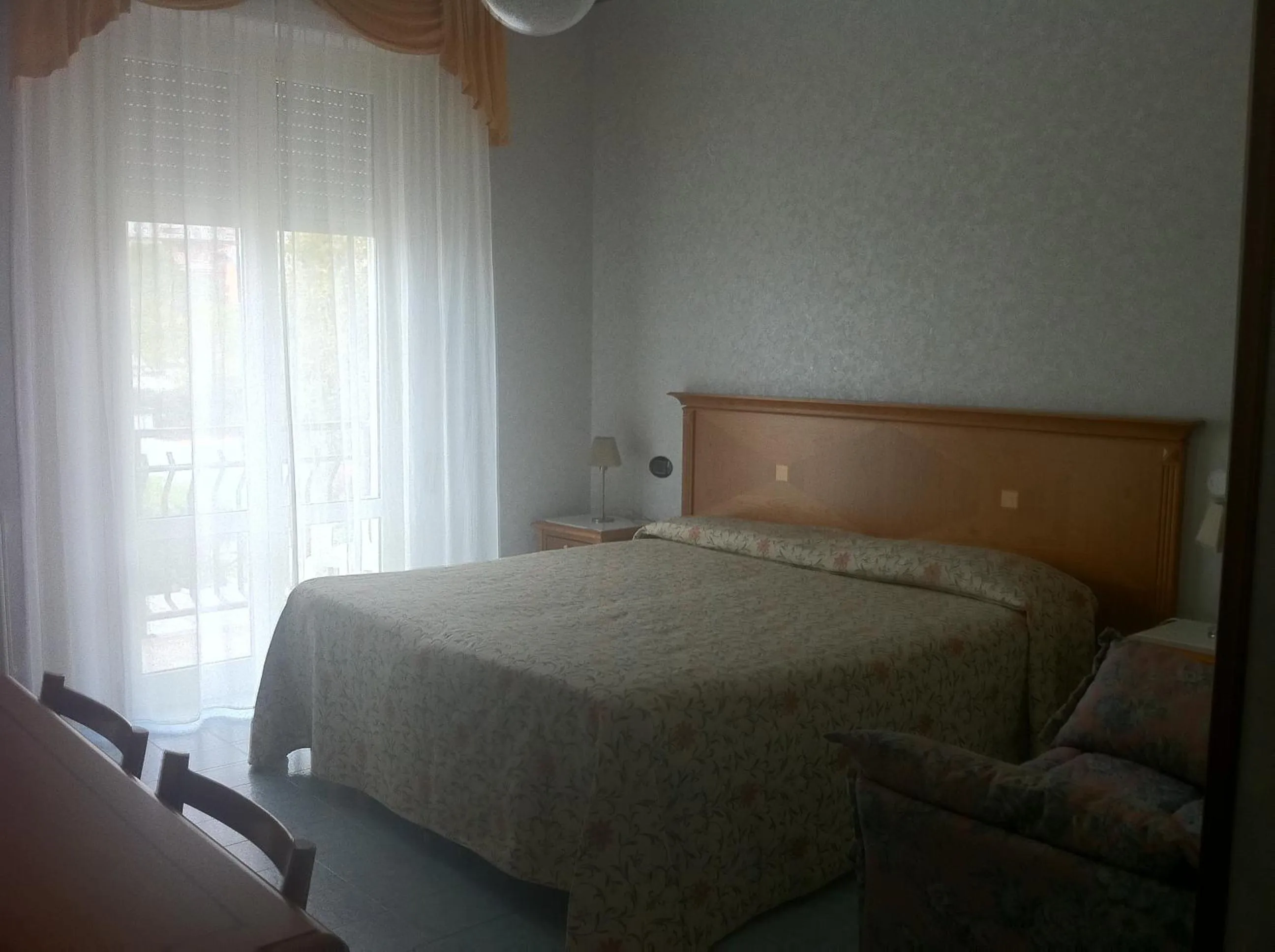 Decorative detail, Bed in Hotel Lido