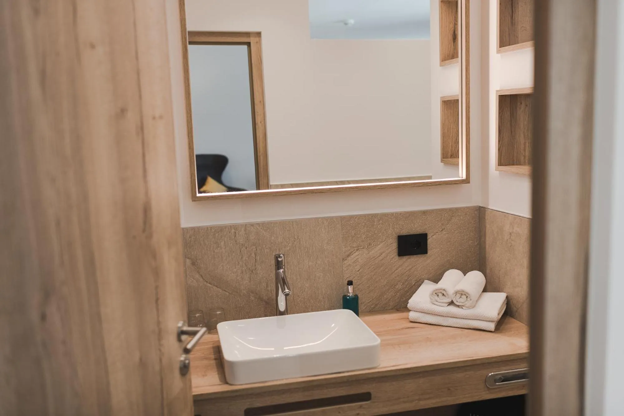 Bathroom in Hotel Mandelhof