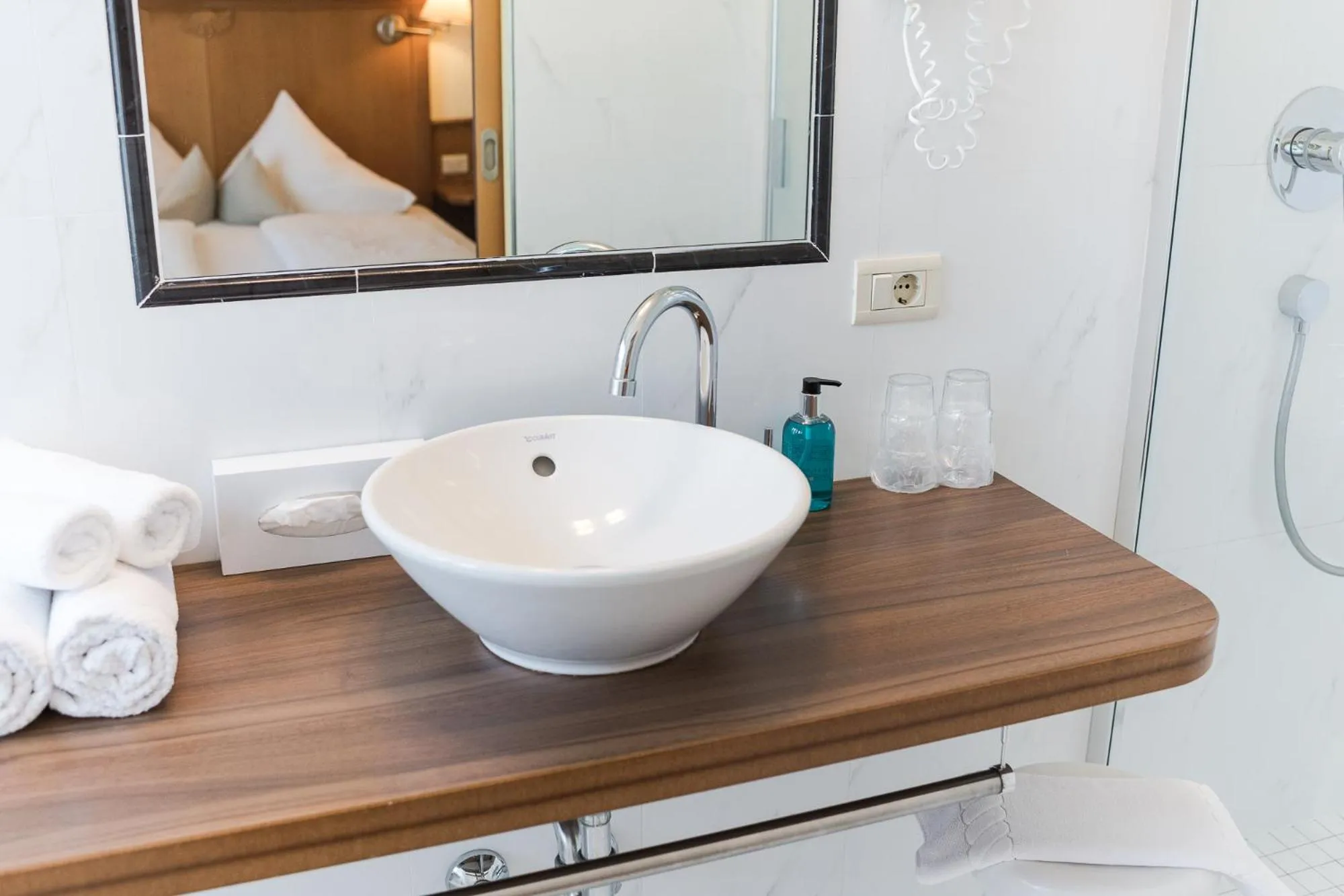 Decorative detail in Hotel Mandelhof