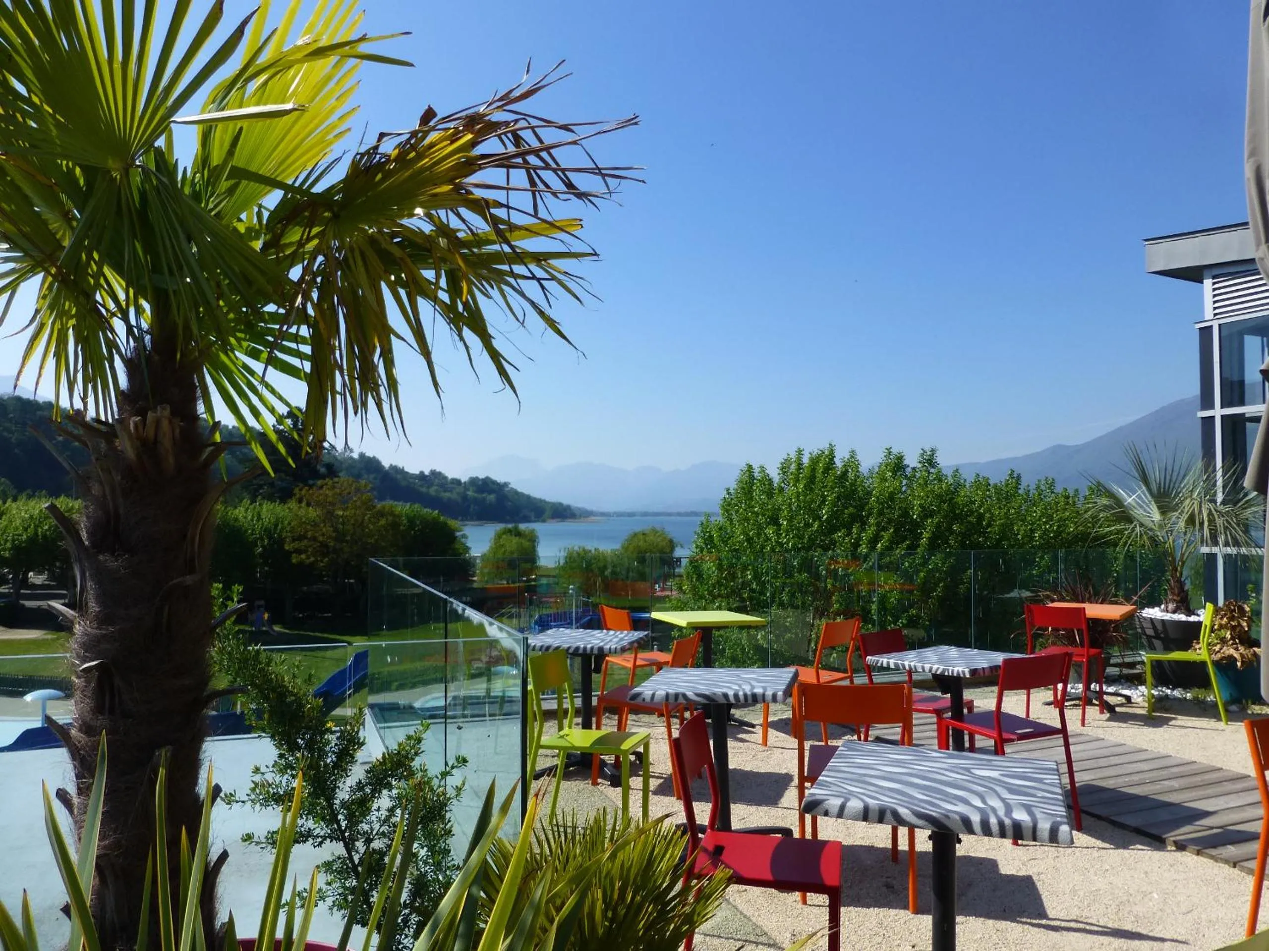 Patio in Best Western Aquakub