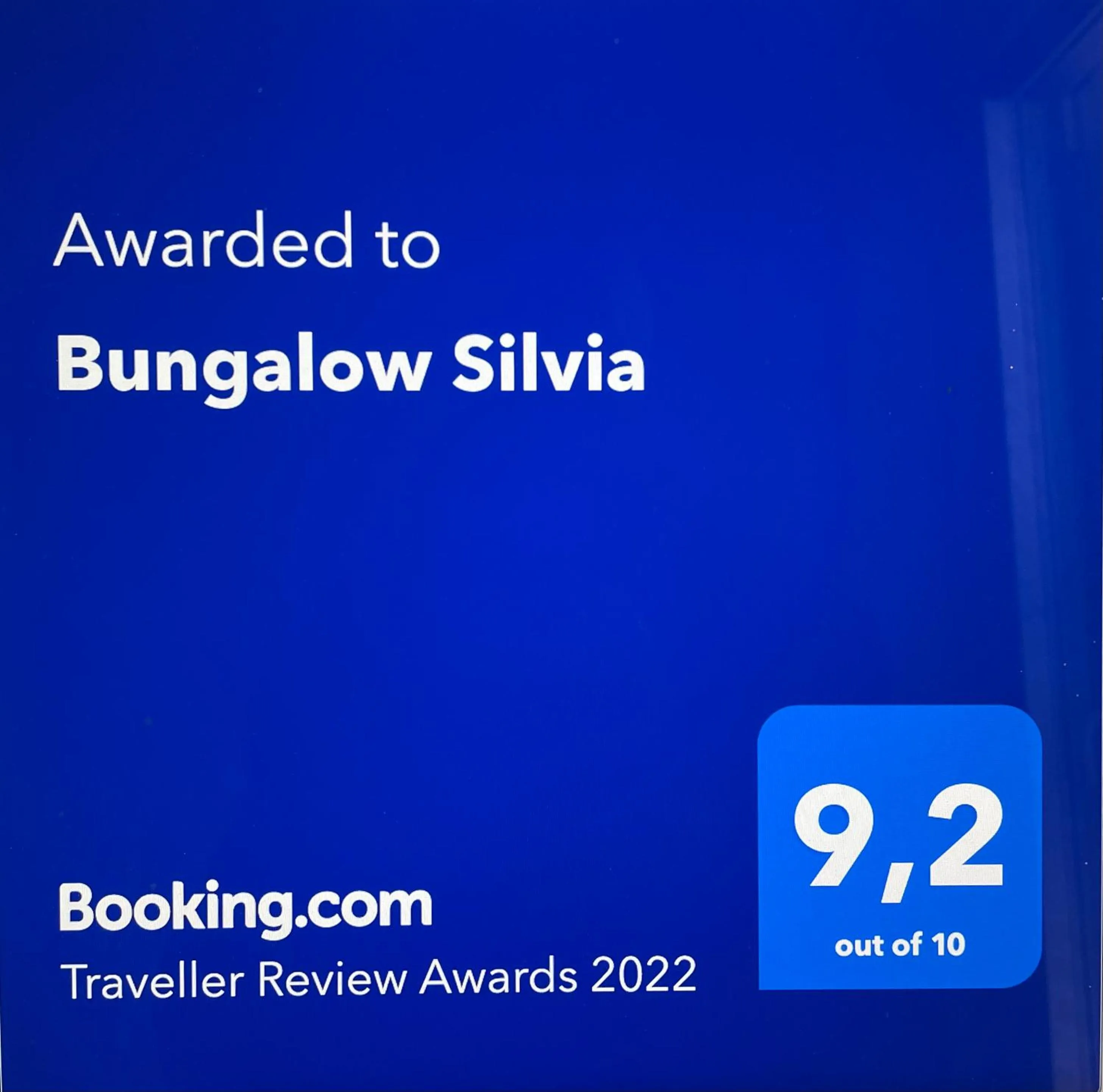 Certificate/Award in Bungalow Silvia