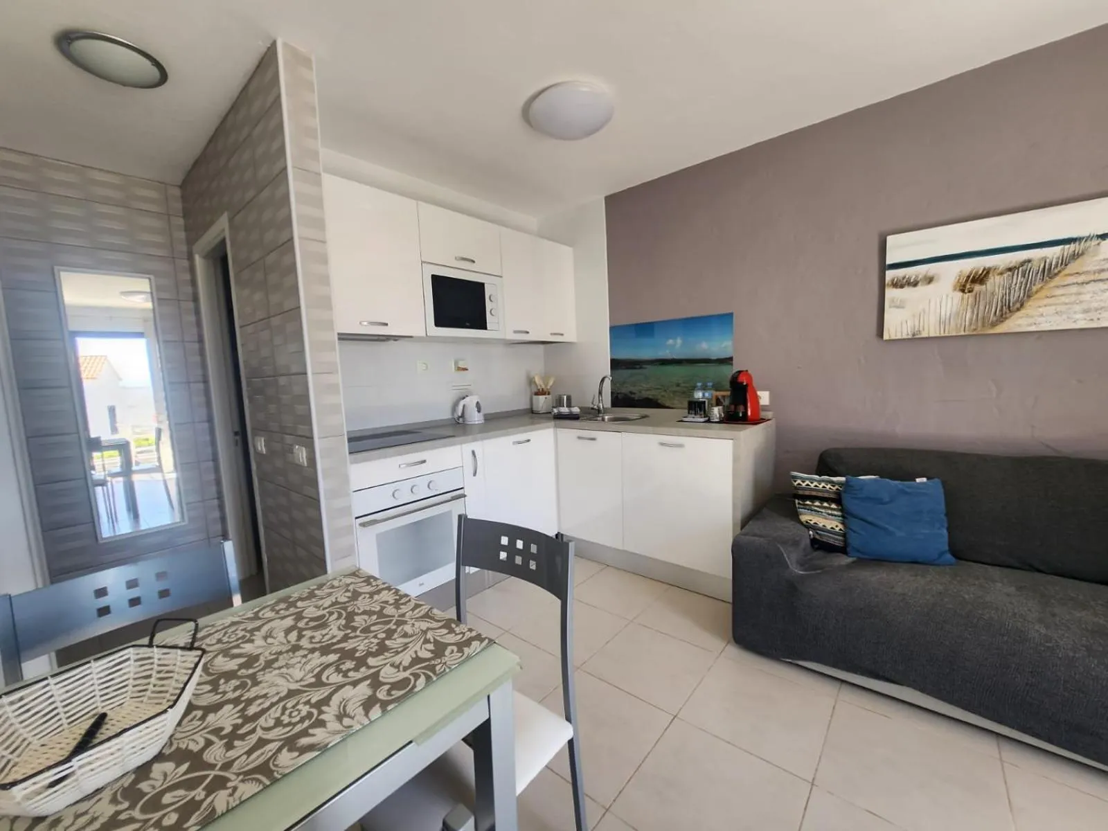 Kitchen or kitchenette in Bungalow Silvia