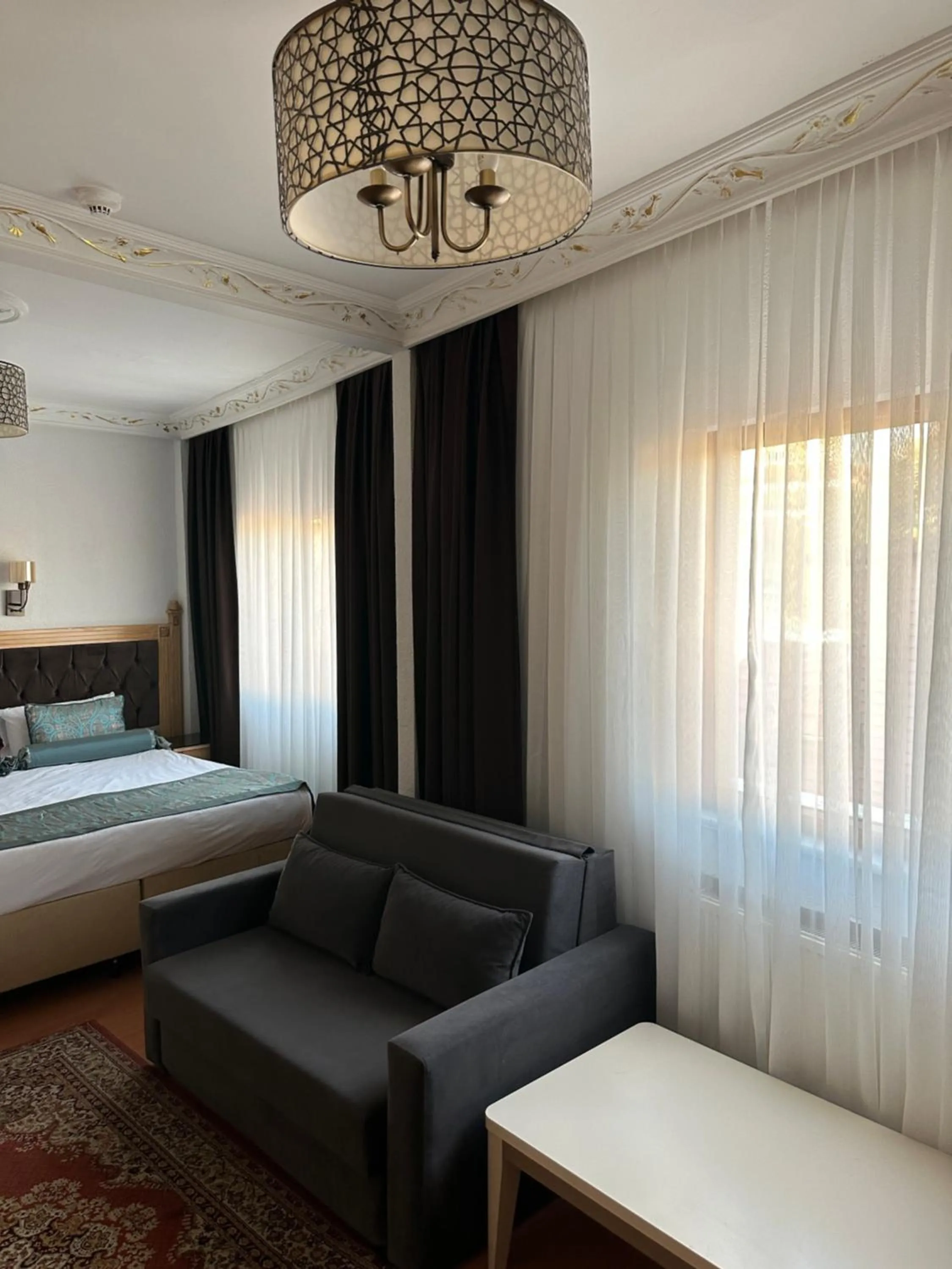 Bed in Blue Tuana Hotel Old City