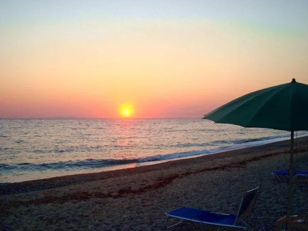 Beach in Dionisos Hotel