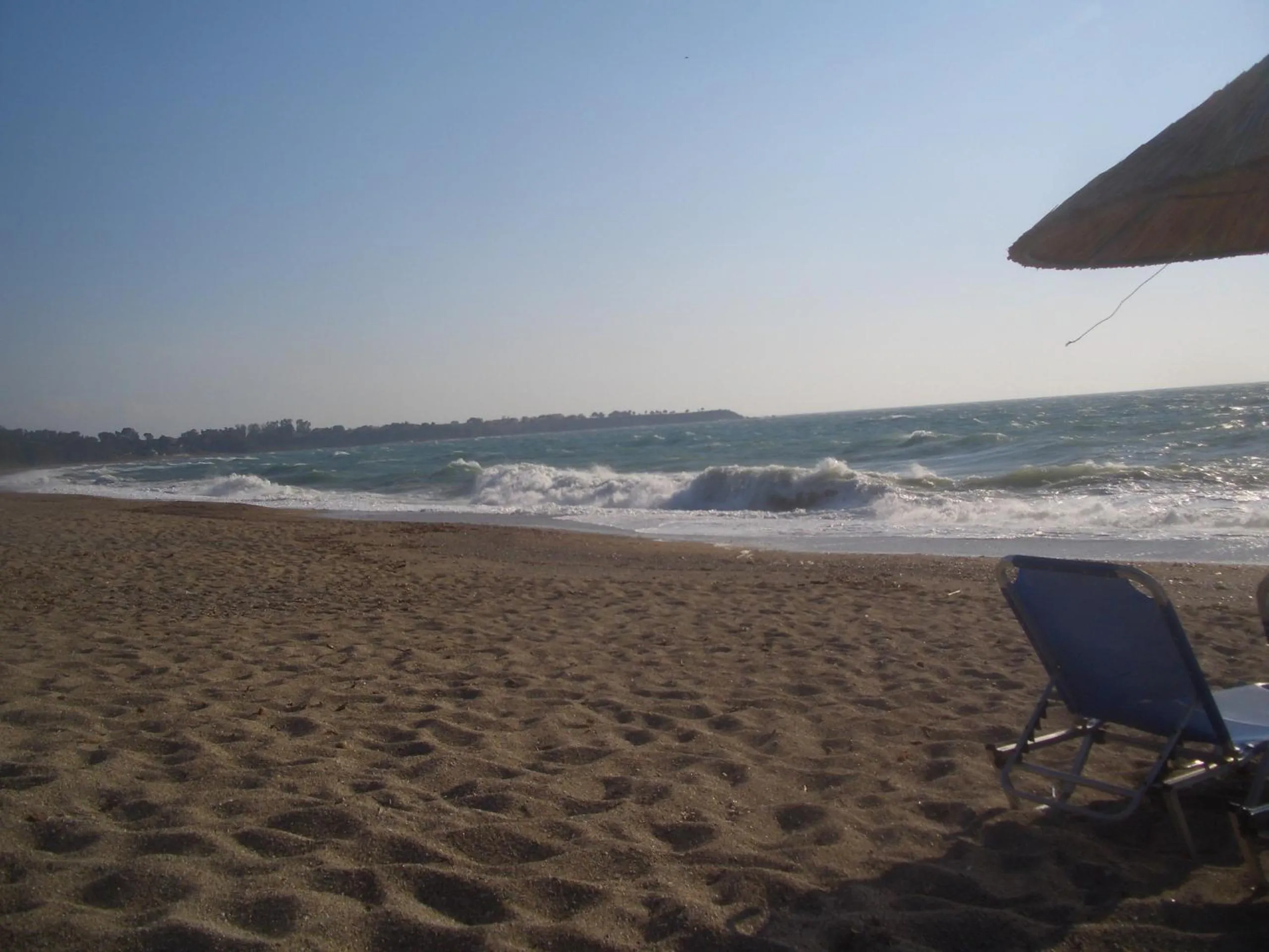 Beach in Dionisos Hotel