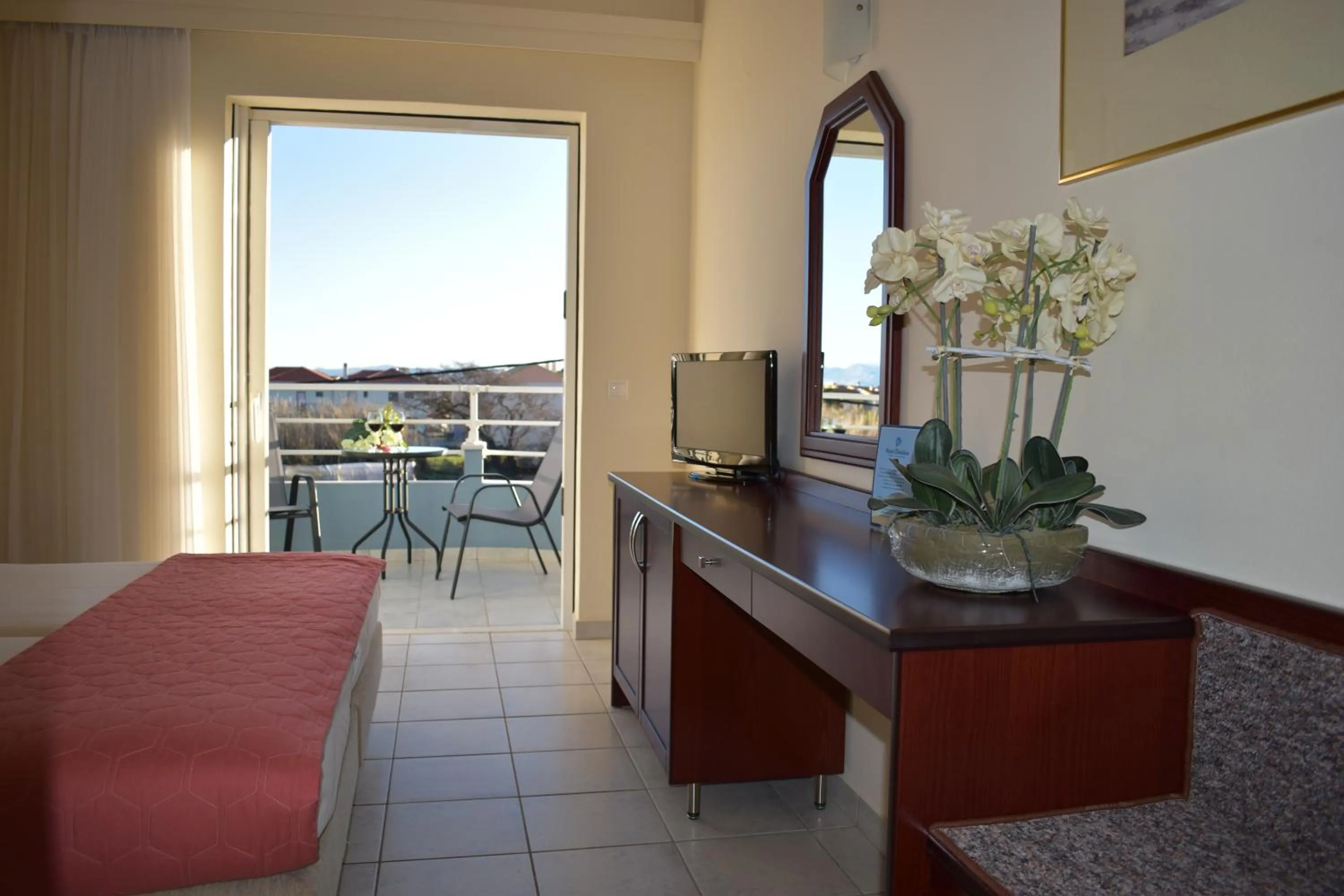 Sea view in Dionisos Hotel