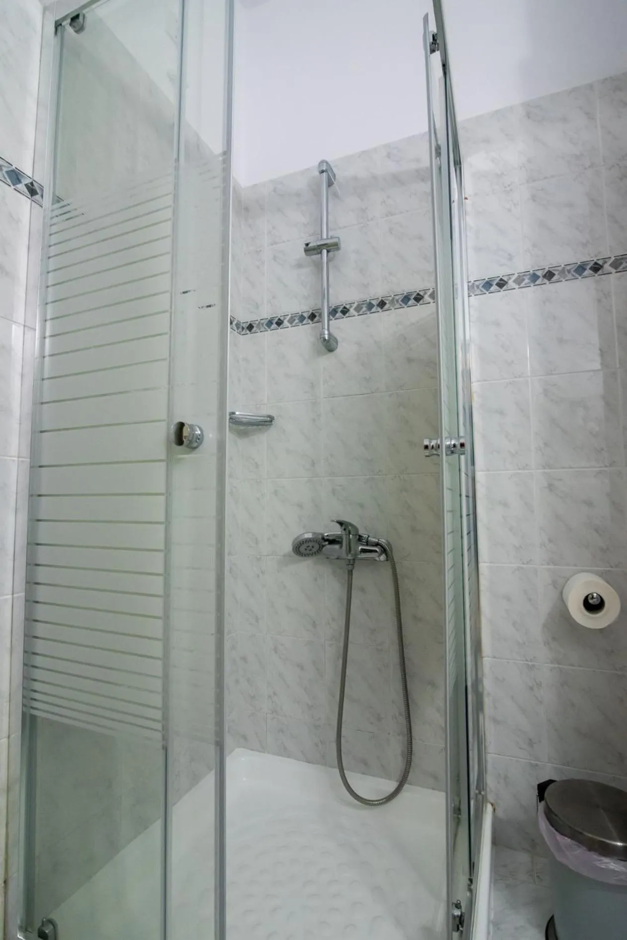 Shower in Dionisos Hotel
