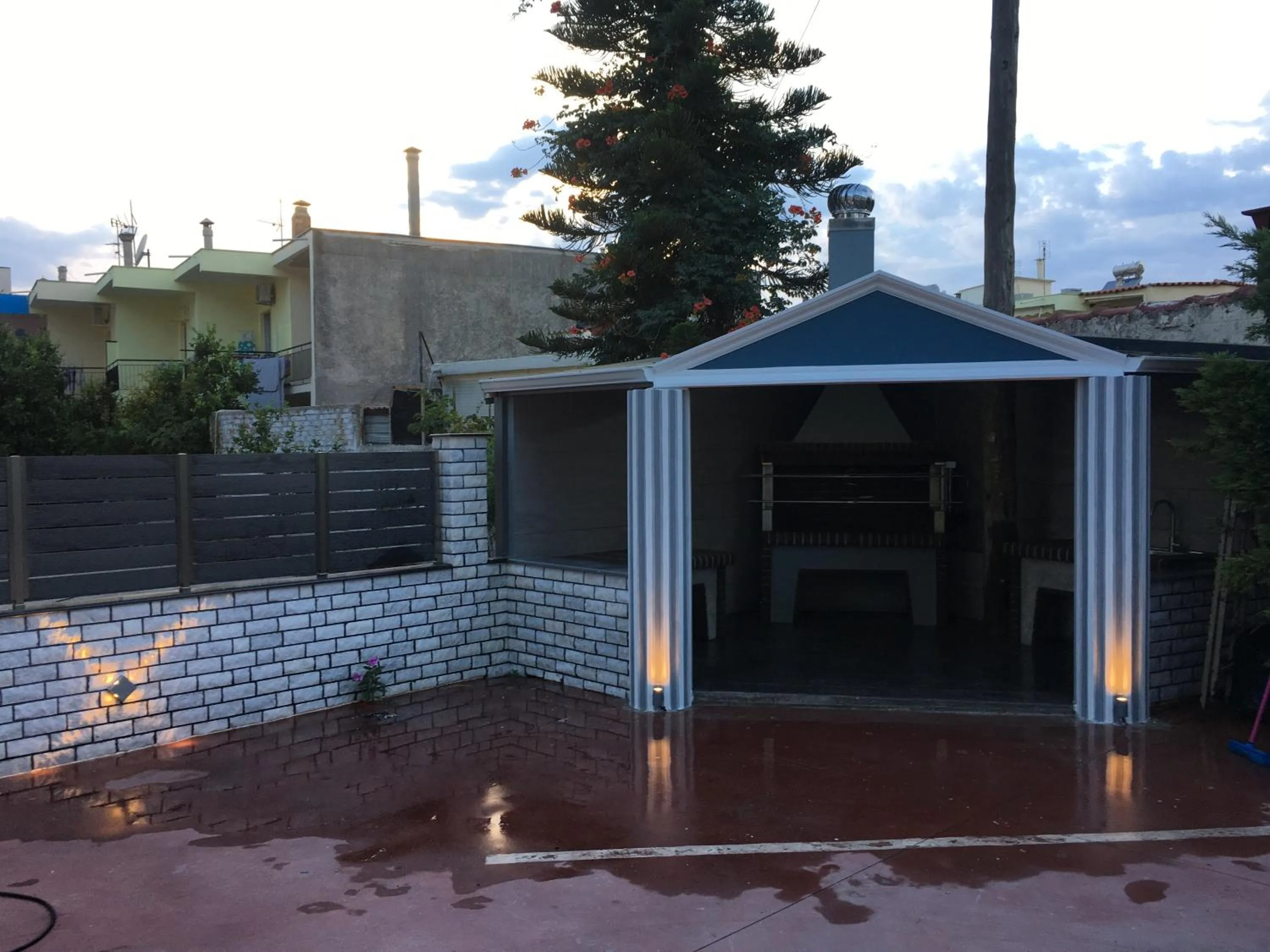 BBQ facilities in Dionisos Hotel