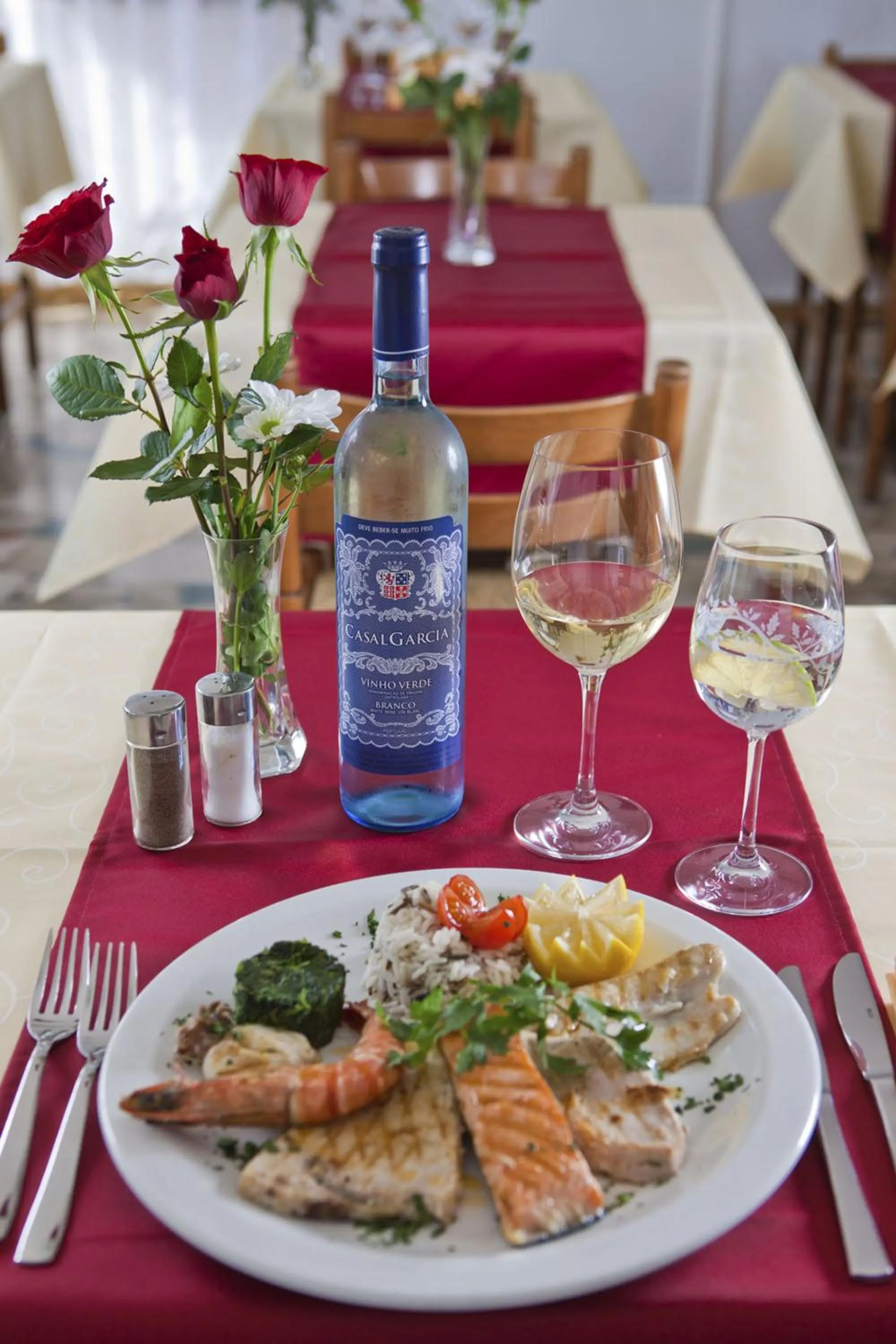 Food and drinks in Hotel Al Lago