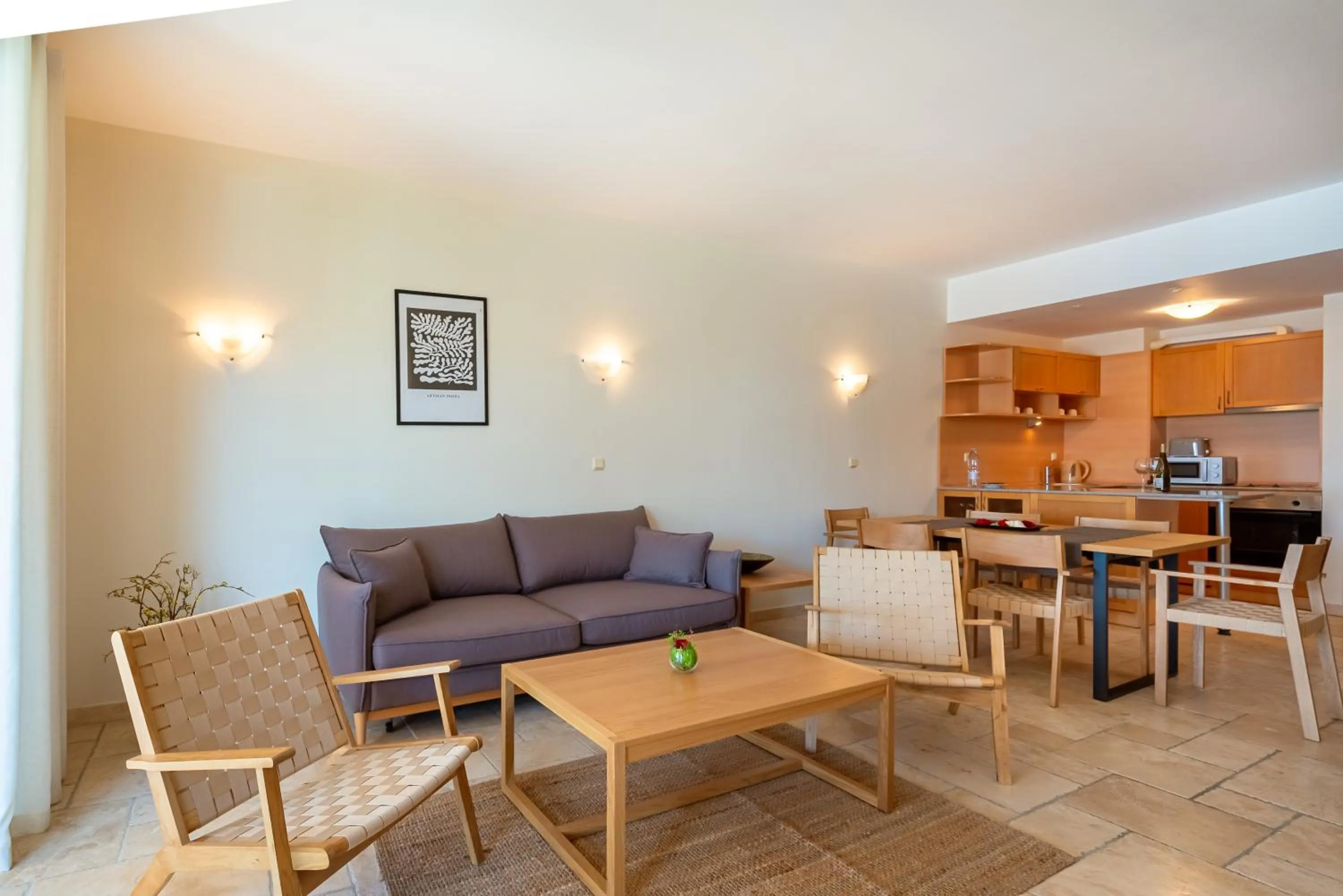 Seating area in Kaliakria Resort