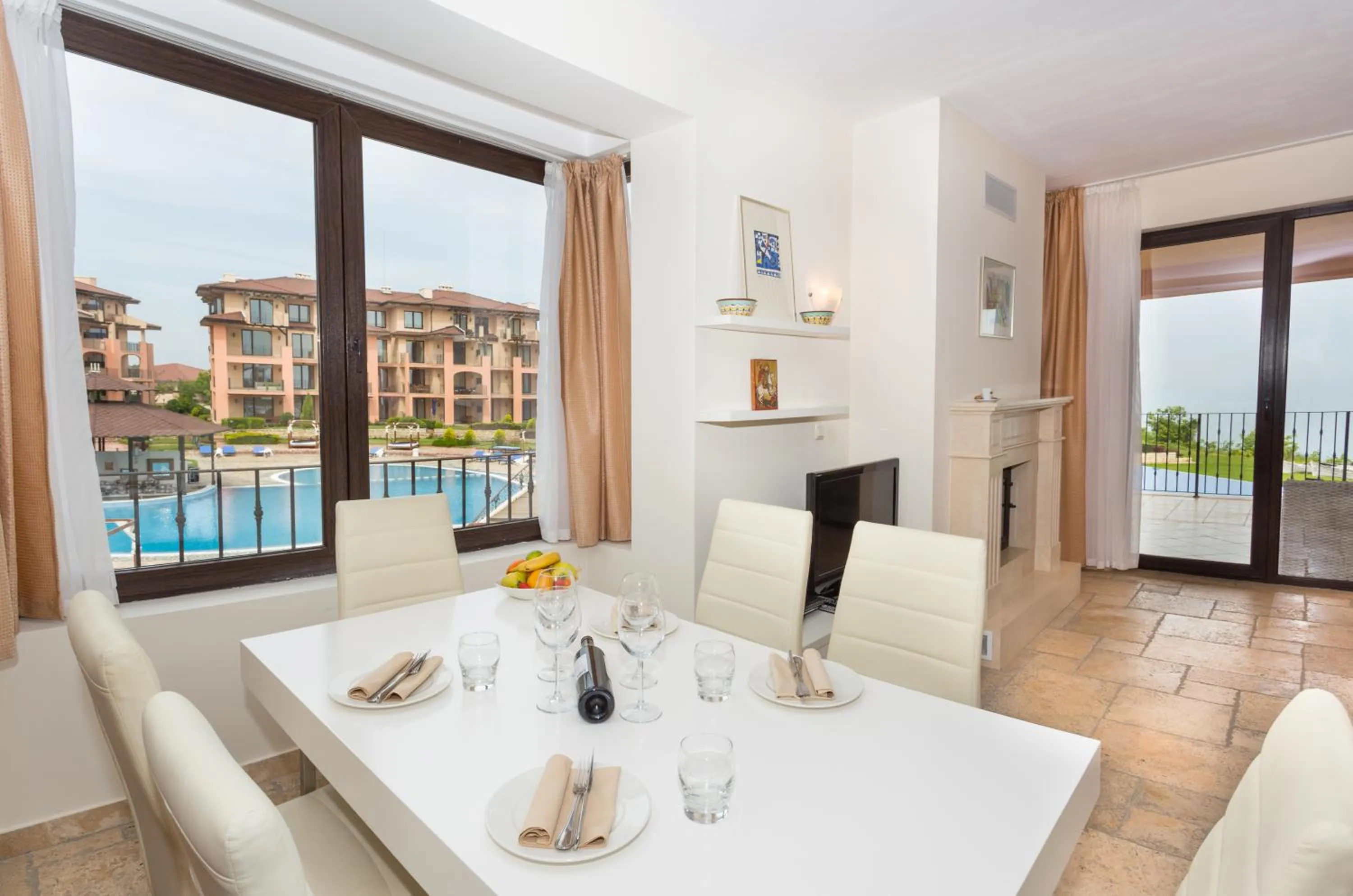 Living room in Kaliakria Resort